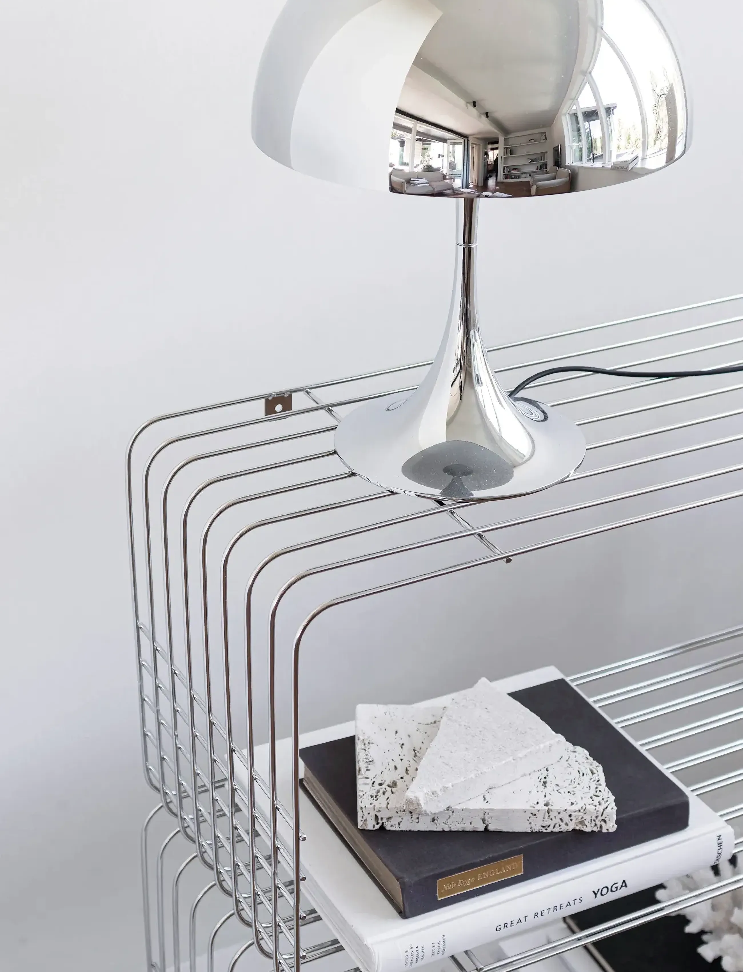 Mette Ditmer - WIRE rack - chrome - 2