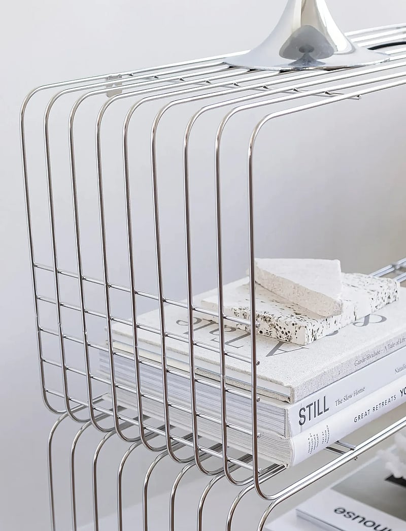 Mette Ditmer - WIRE rack - schuhregale und tabletts - chrome - 4