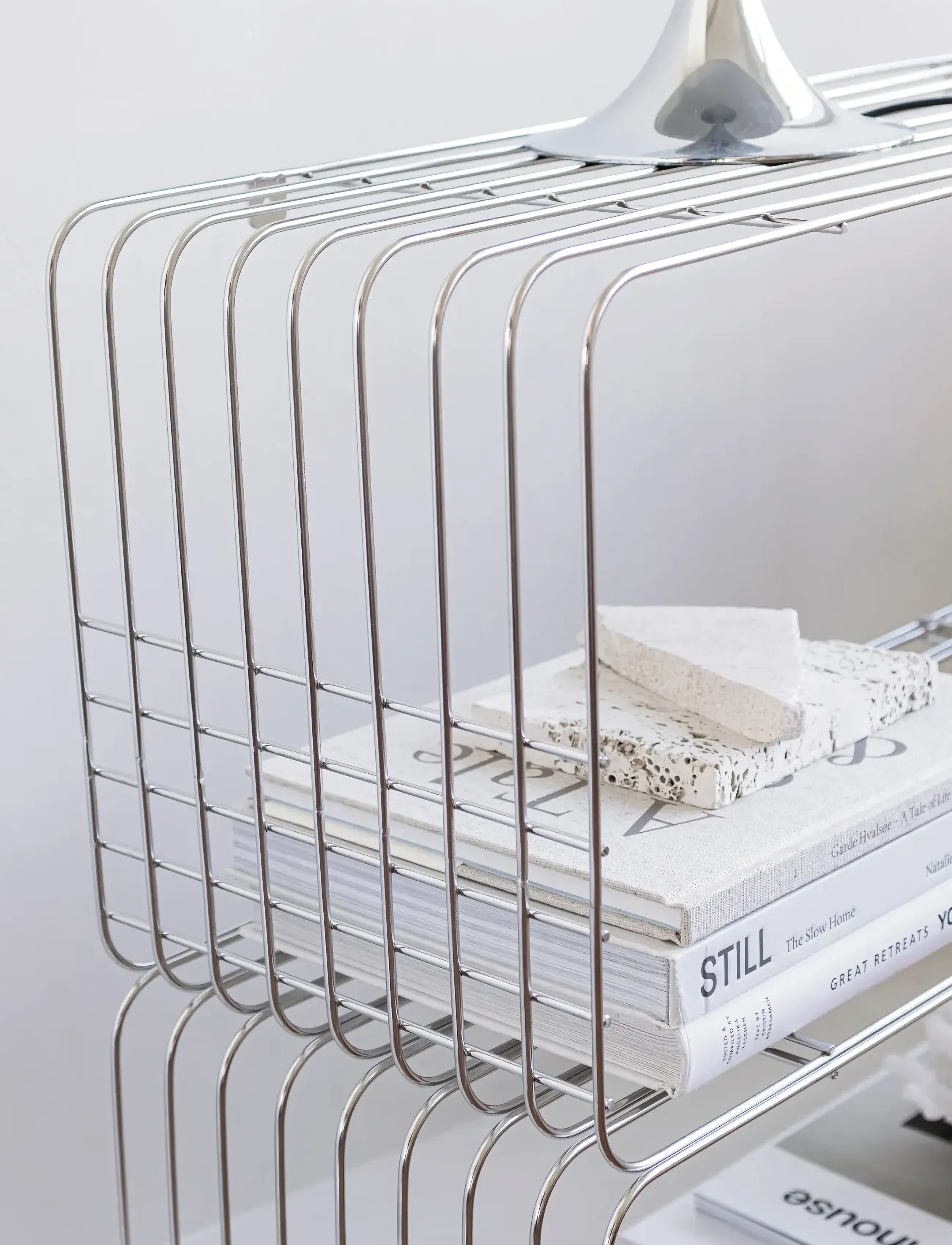Mette Ditmer - WIRE rack - chrome - 4