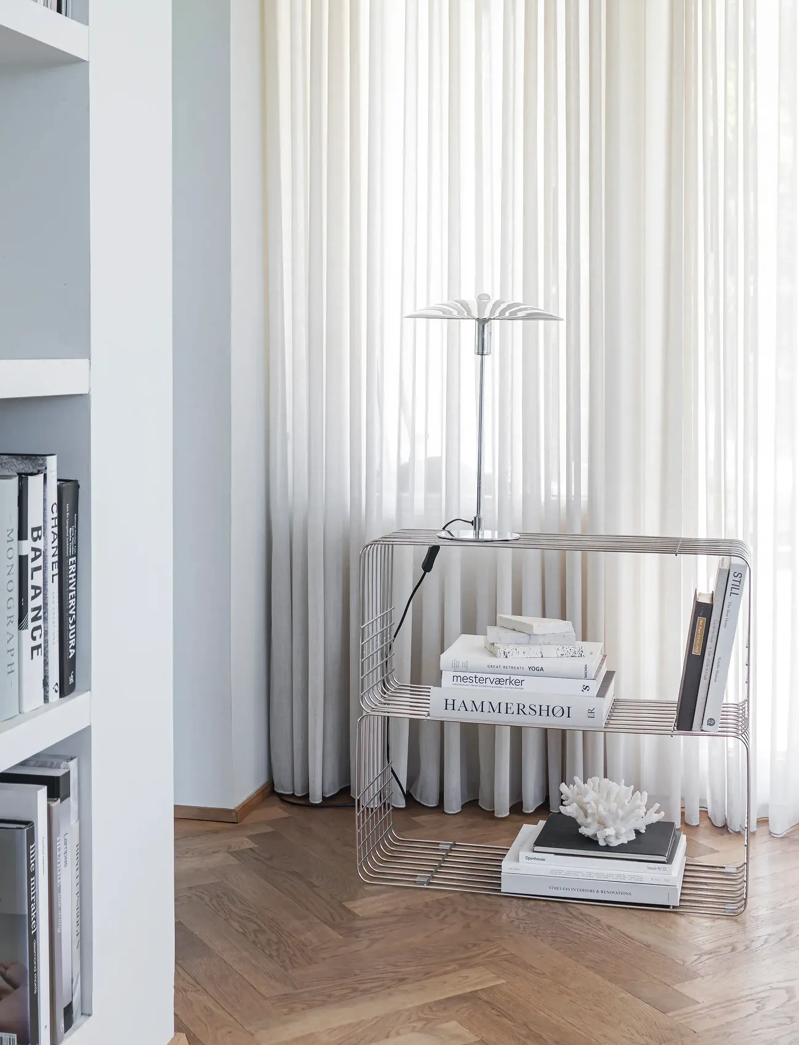 Mette Ditmer - WIRE rack - chrome - 5