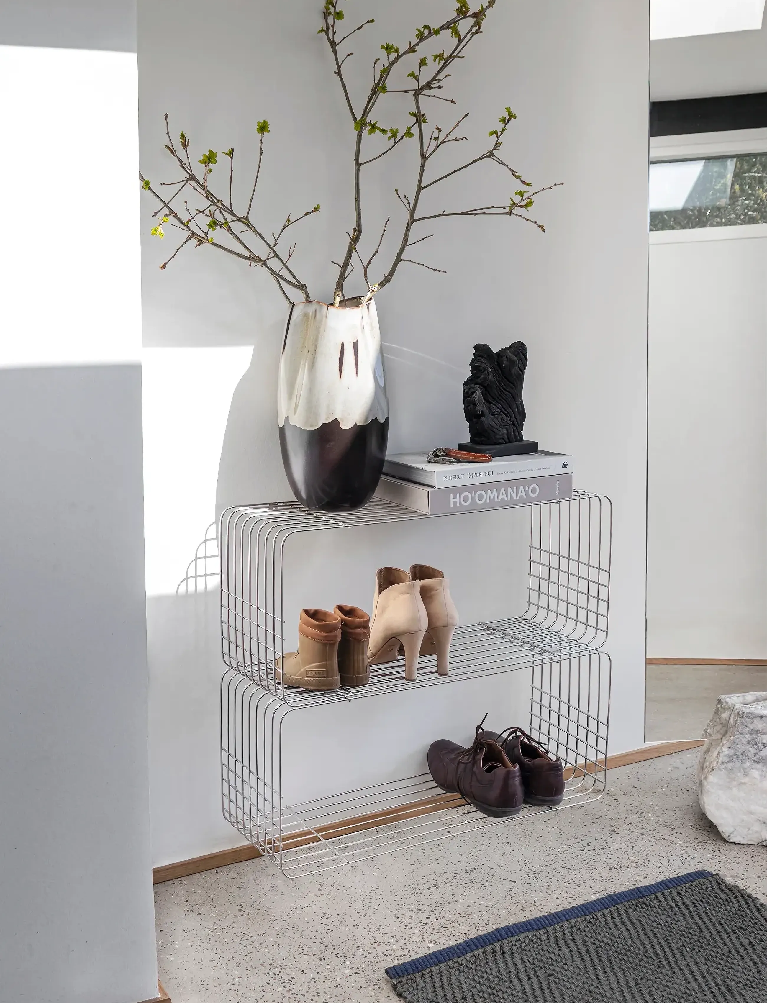 Mette Ditmer - STORE-IT shelf - shoe racks & trays - chrome - 2