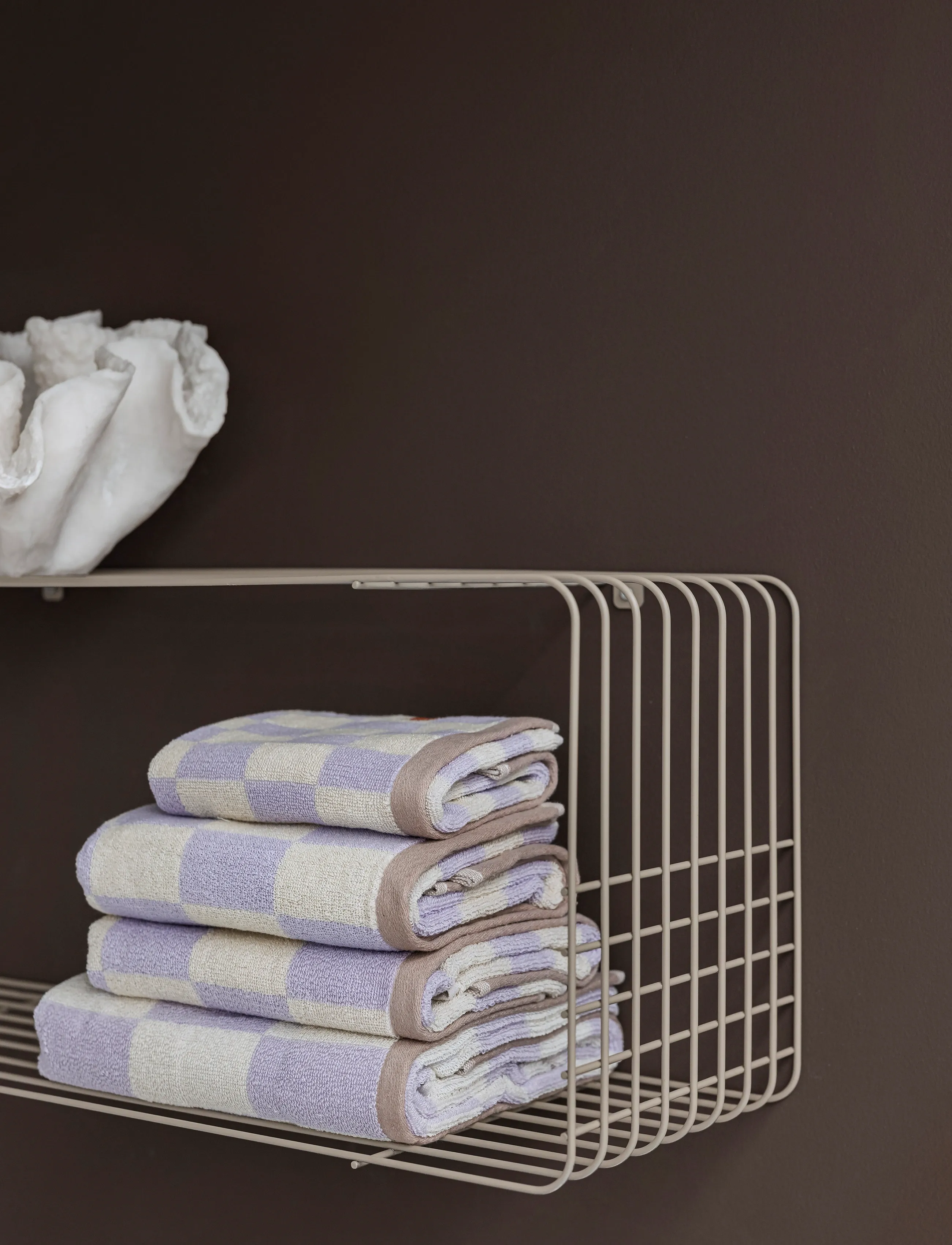 Mette Ditmer - WIRE rack - hyllor - sand - 3