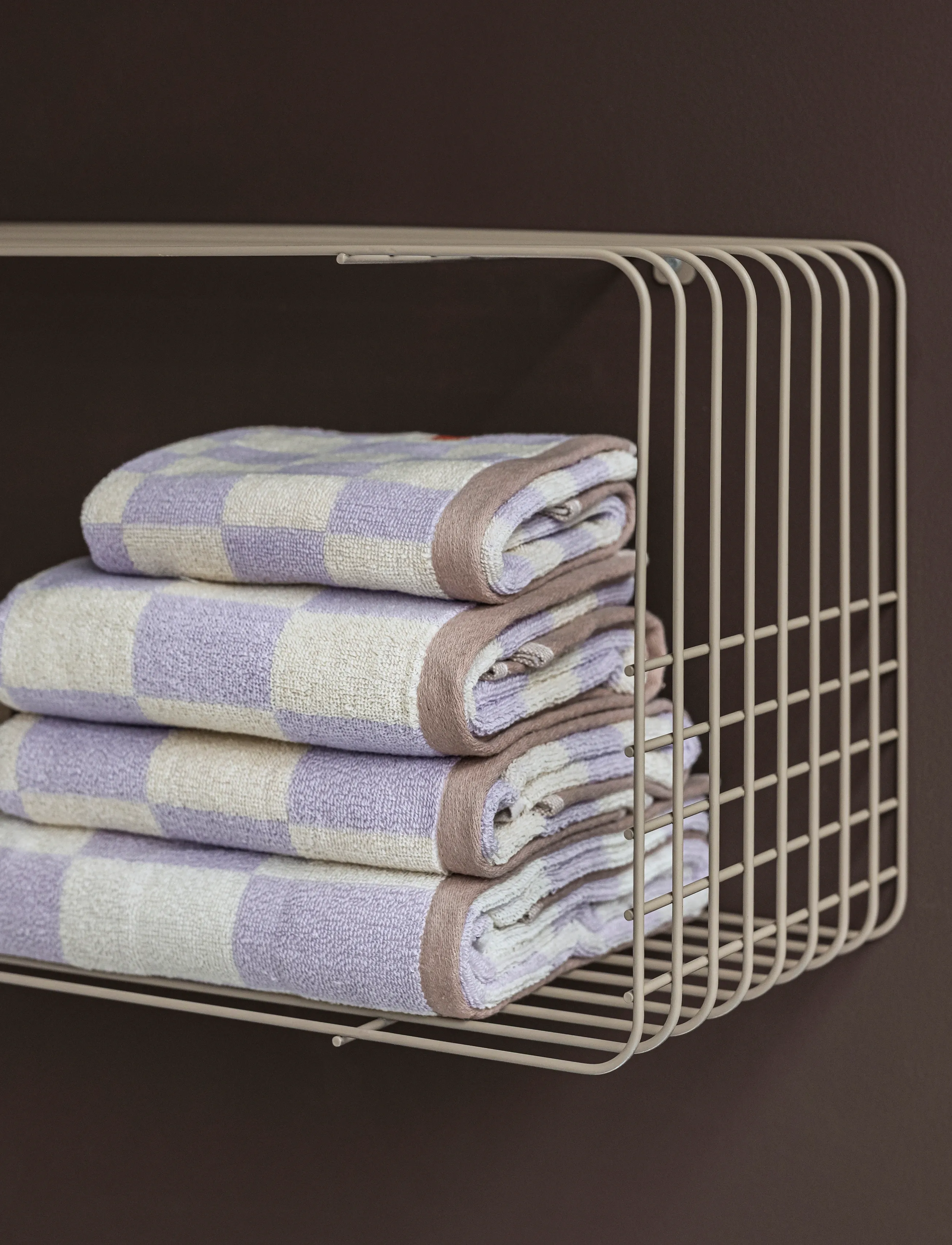 Mette Ditmer - WIRE rack - hyllor - sand - 4