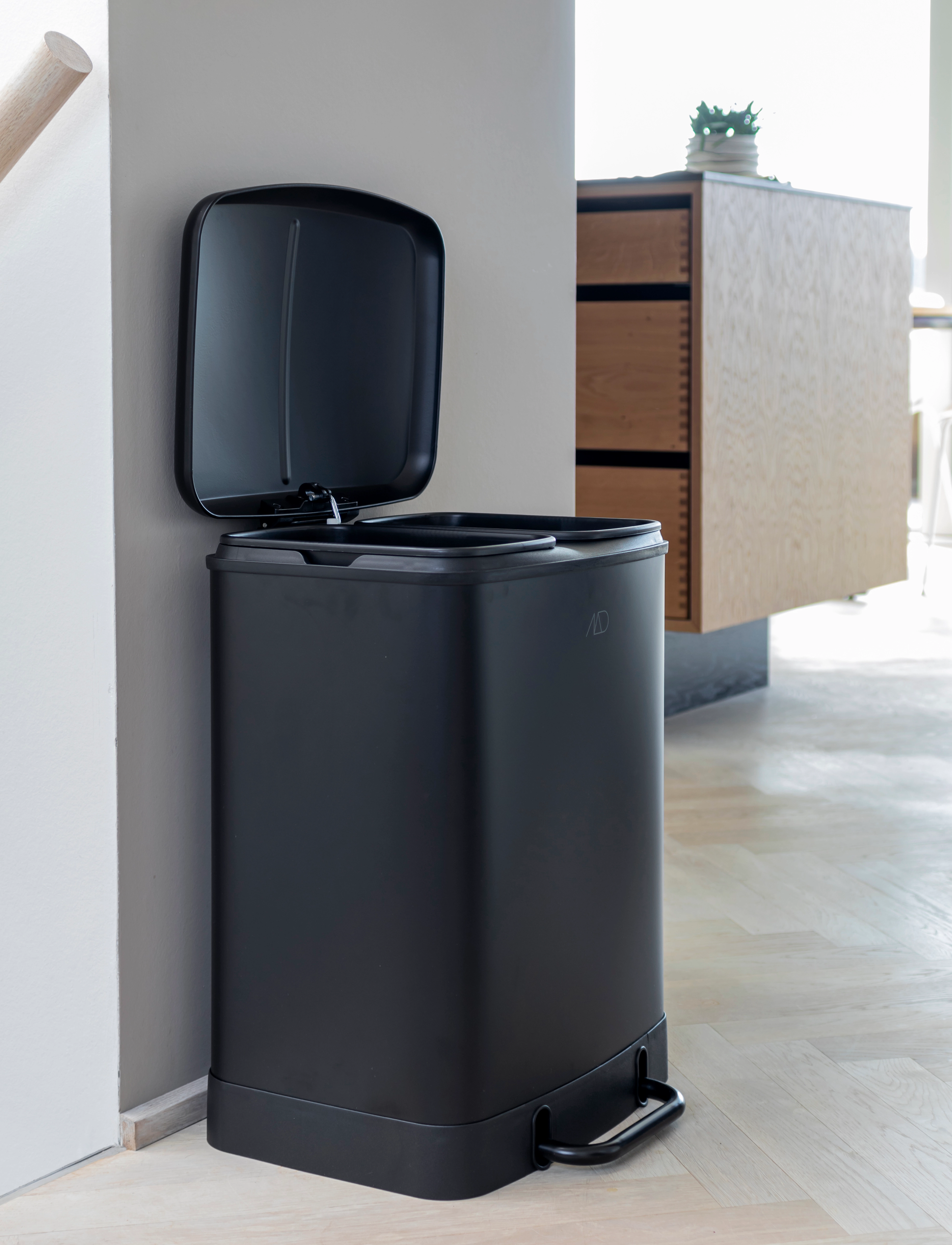 Mette Ditmer - WONDA recycle bin - paper bins - black - 2
