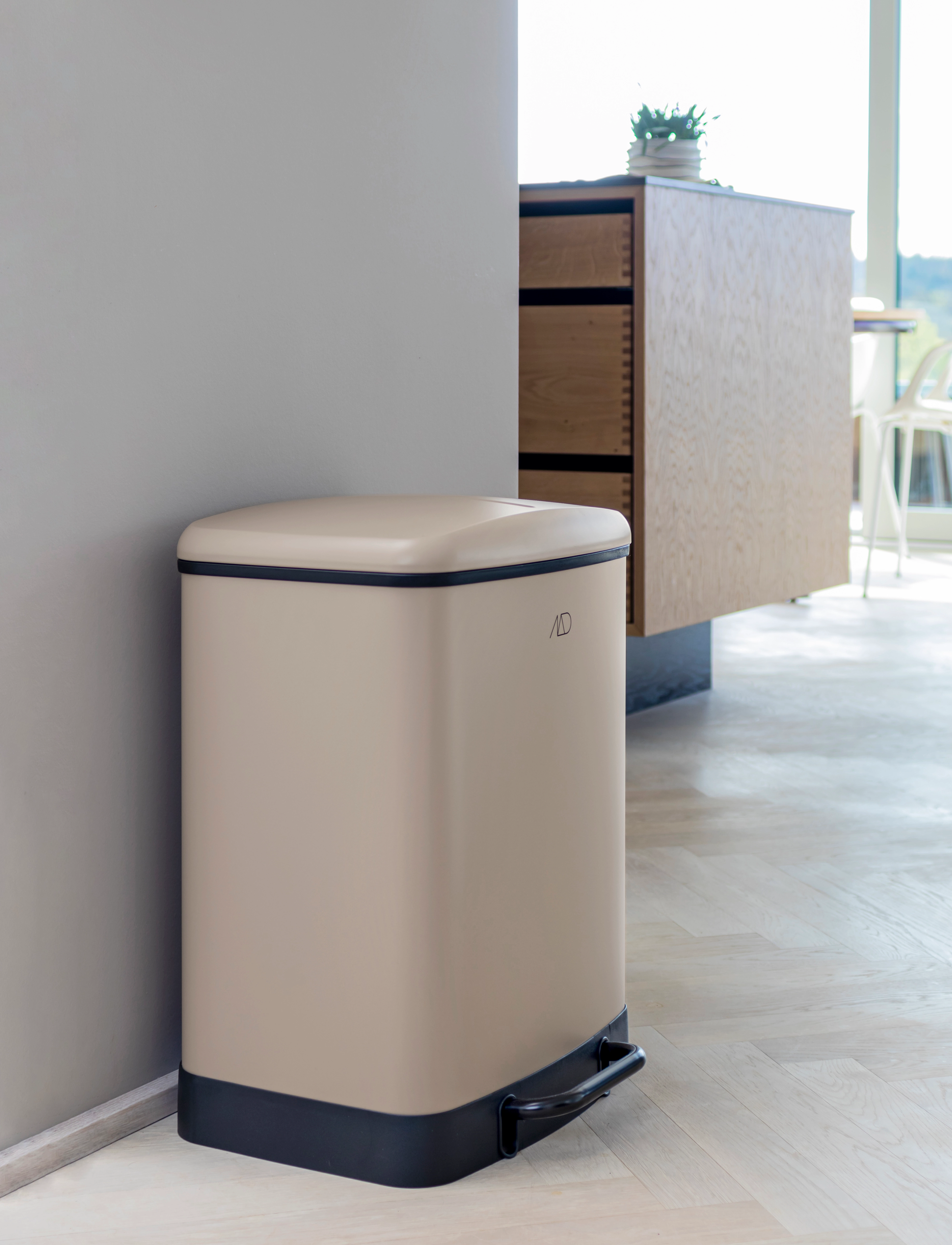 Mette Ditmer - WONDA recycle bin - papirkurve & skraldespande - sand - 2