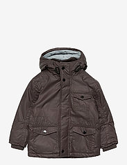 Mexx - Coat - spring jackets - black coffee - 0