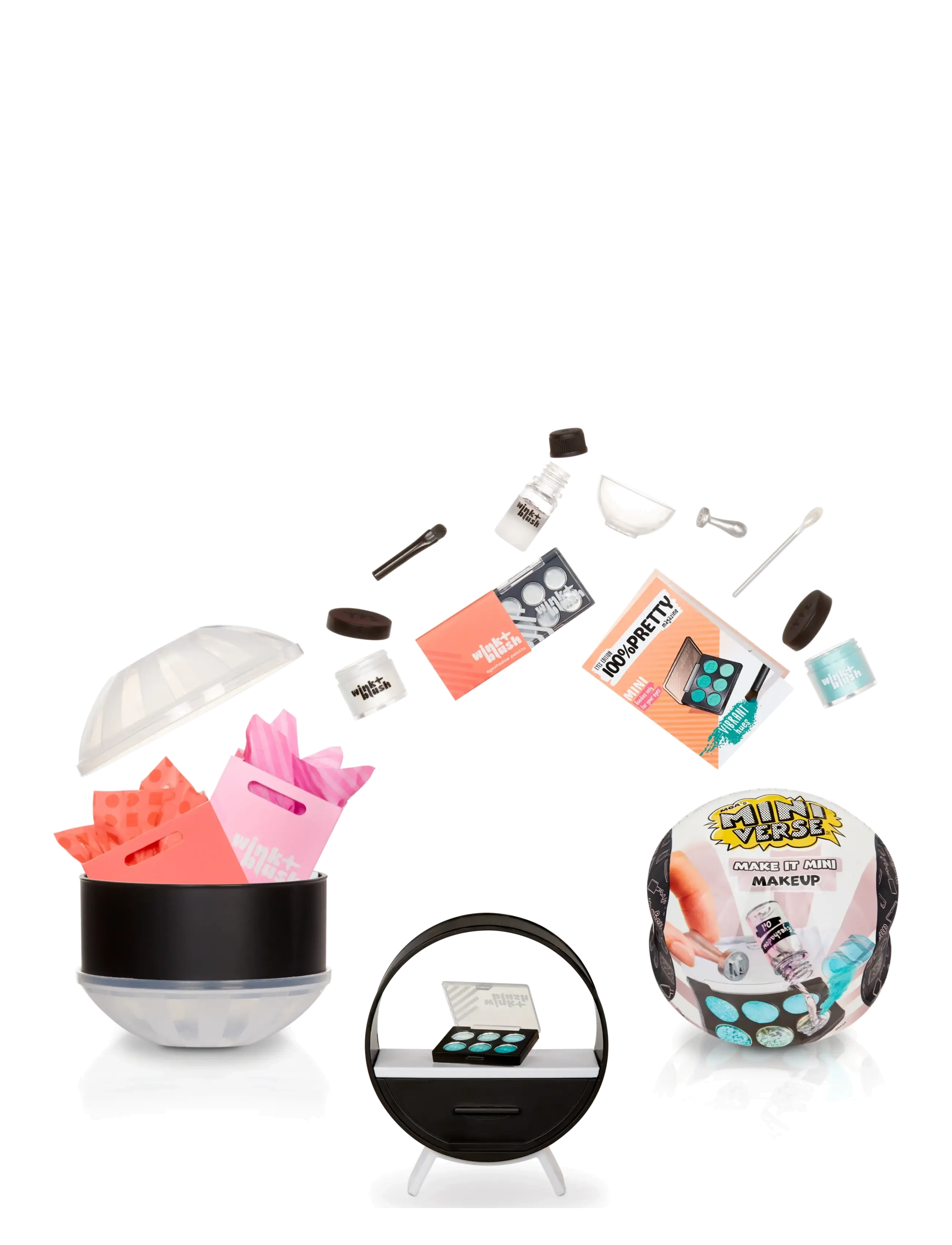 MGA´s Miniverse MINIVERSE Make It Mini Makeup PDQ - 4 for 3 - MULTICOLOR / black