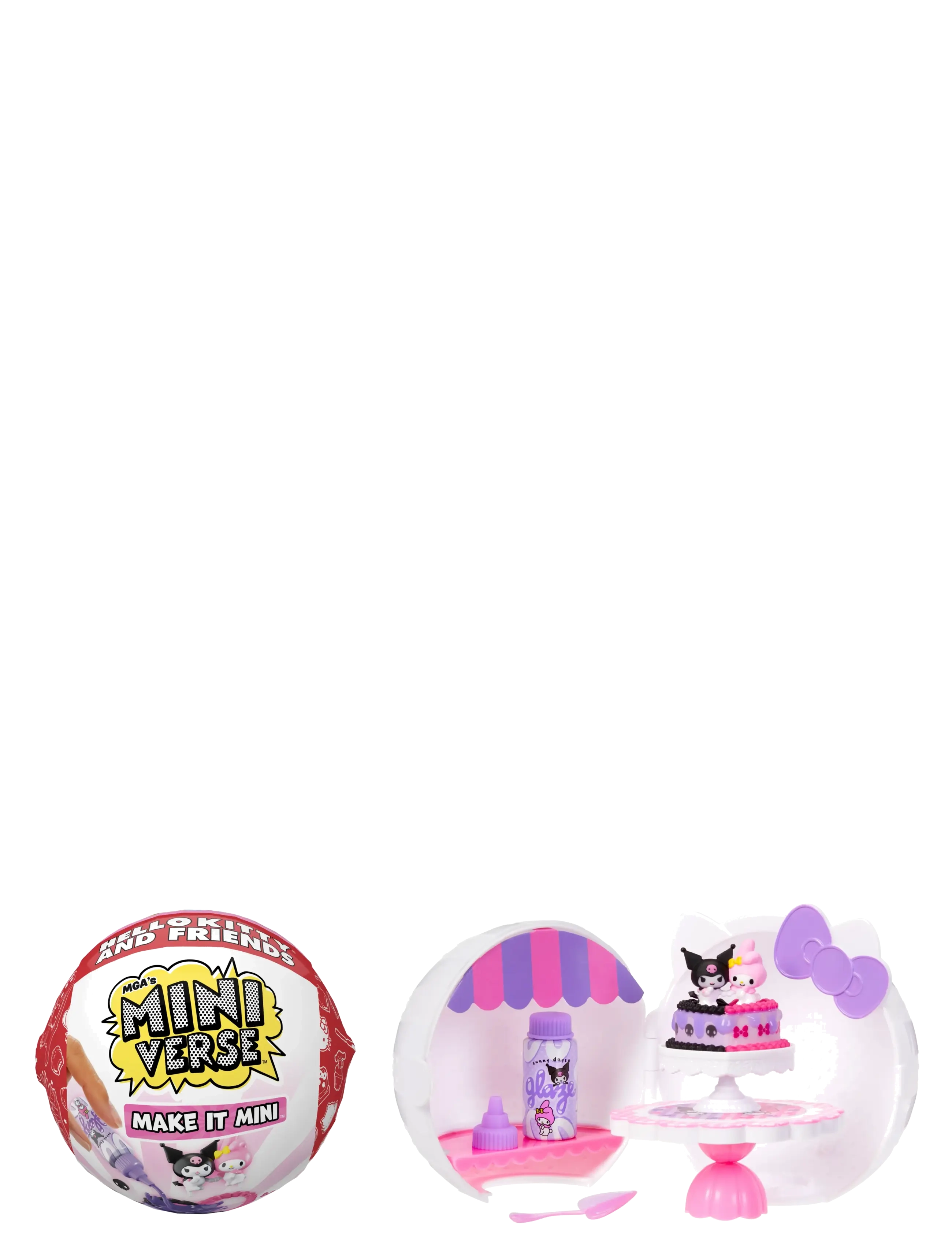 MGA´s Miniverse MINIVERSE Make It Mini Hello Kitty S2 Asst PDQ - Joululahjat - MULTICOLOR / white
