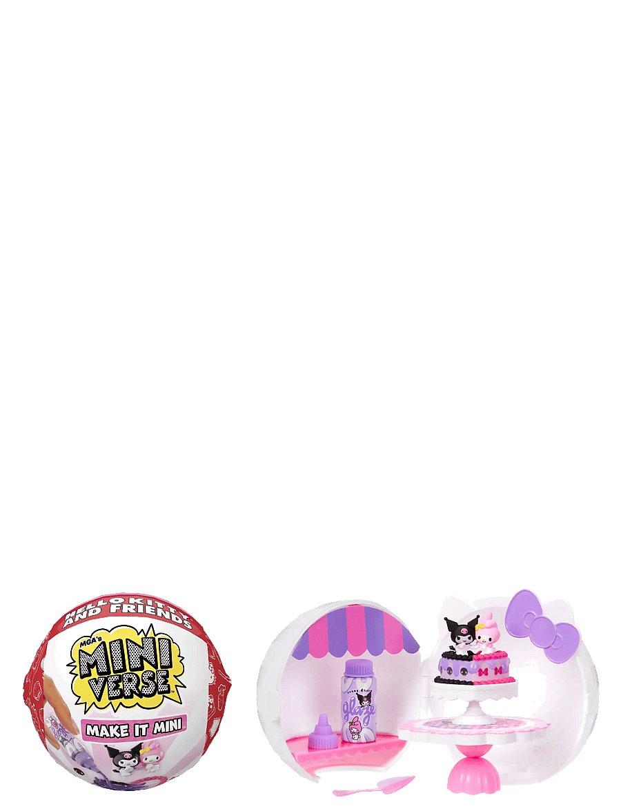 MGA´s Miniverse - MINIVERSE Make It Mini Hello Kitty S2 Asst PDQ - leikfangasett - multicolor - 1