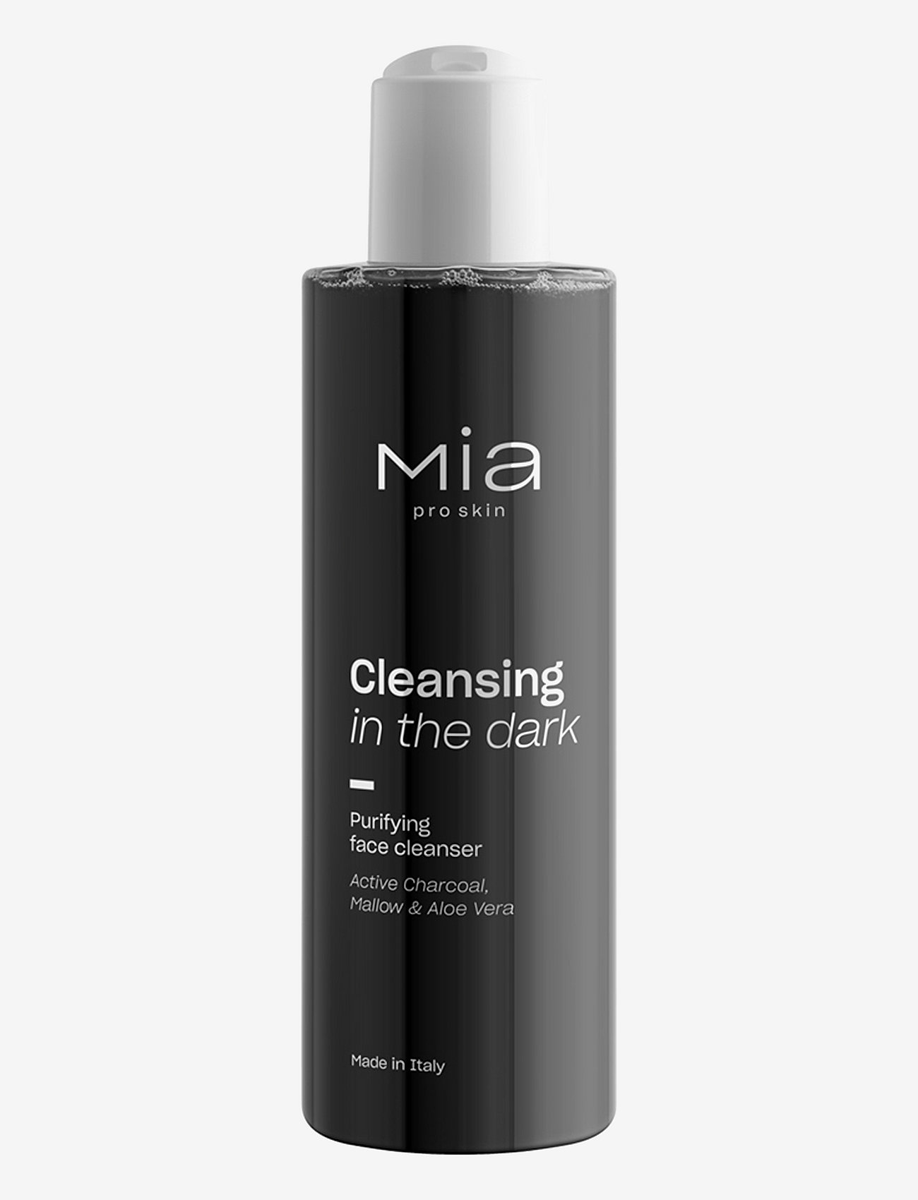 Mia Makeup - Mia Pro skin - CLEANSING IN THE DARK - ansiktsrens - charcoal - 0