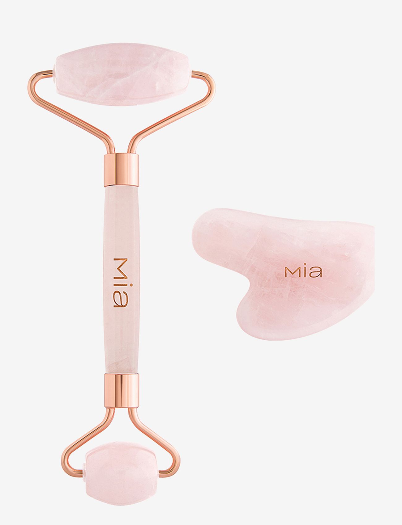 Mia Makeup - Mia Pro skin - SKIN WORKOUT Skincare Rose Quartz Tools - de laveste prisene - natural - 0