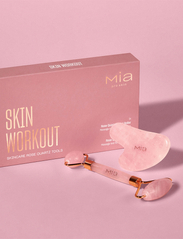 Mia Makeup - Mia Pro skin - SKIN WORKOUT Skincare Rose Quartz Tools - laveste priser - natural - 2