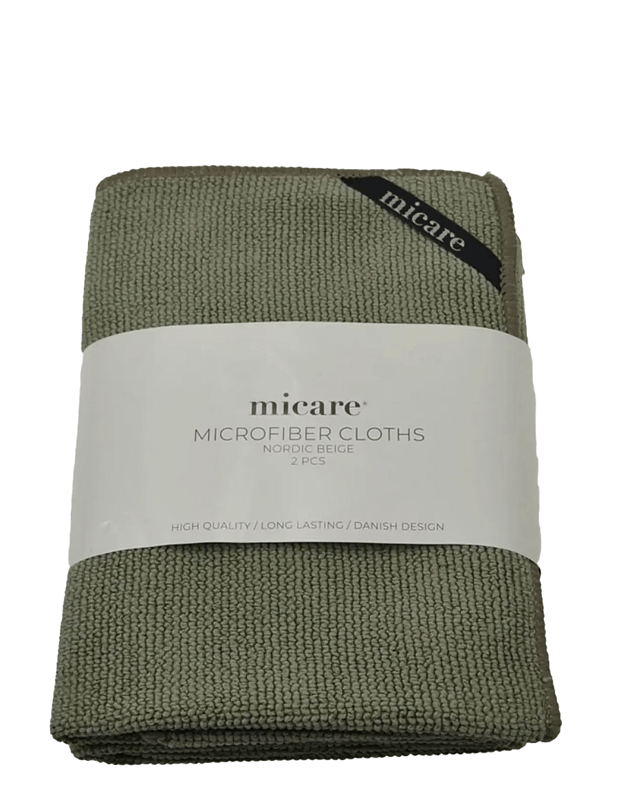 micare - Lille microfiber klud | 2 pak - nordic beige - 0