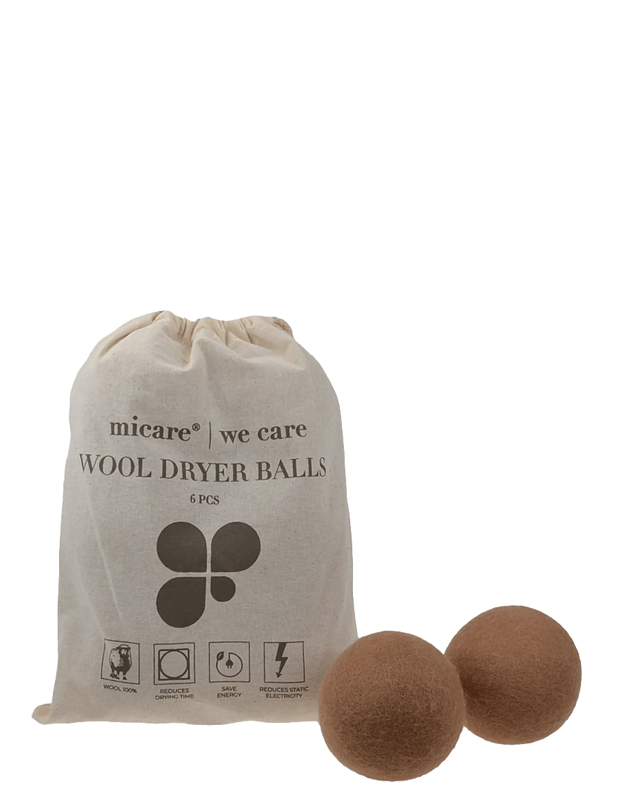 micare - Wool Dryer Balls 6-pak - natural - 0