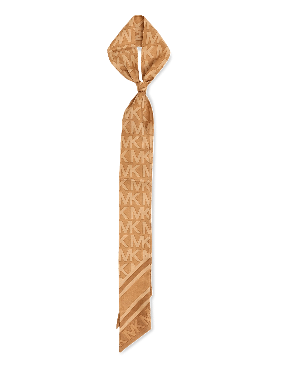 Michael Kors Accessories - MICHAEL KORS MK SILK SKINNY - lightweight scarves - camel - 0