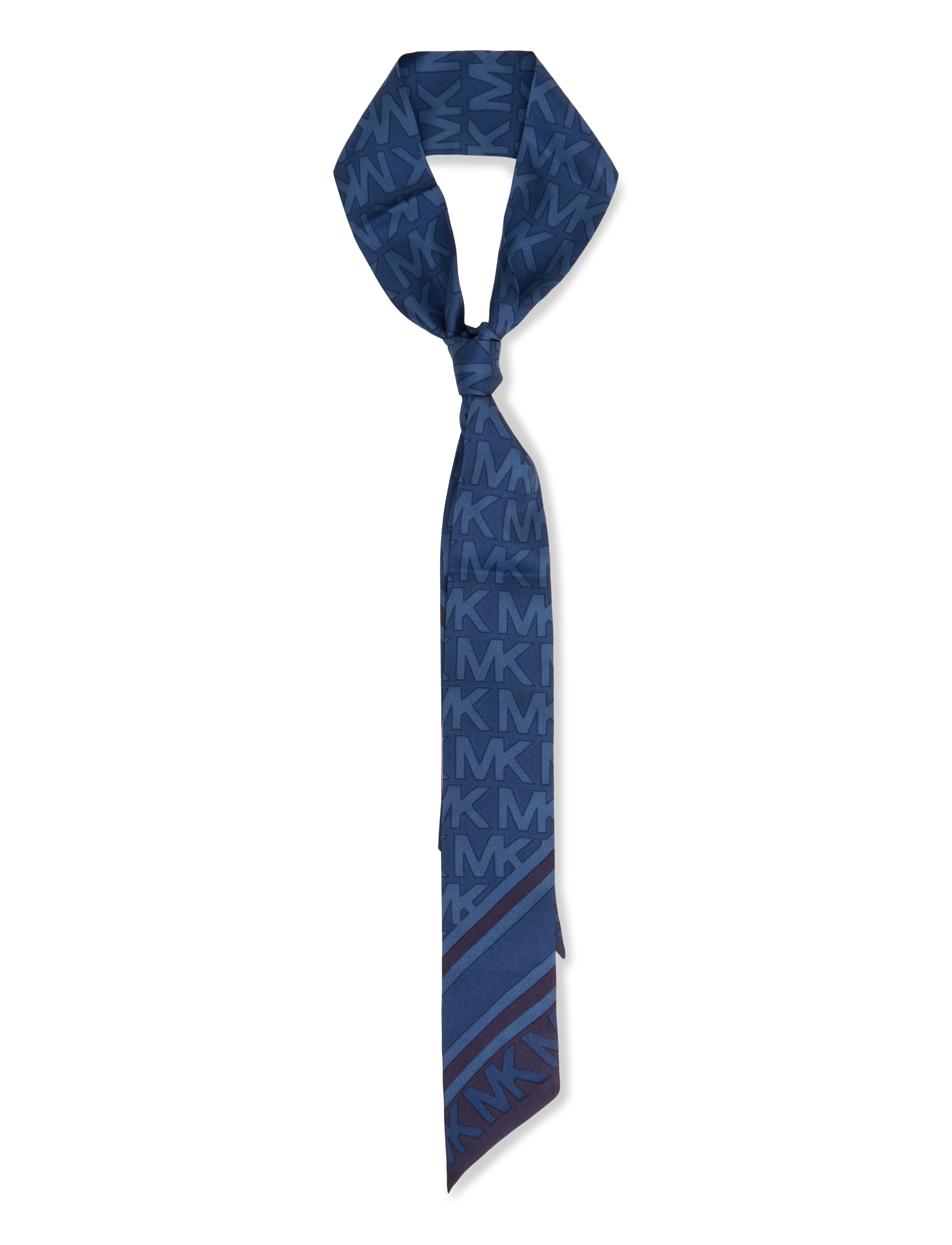 Michael Kors Accessories MICHAEL KORS MK SILK SKINNY - Accessoires - MIDNIGHT BLUE / navy