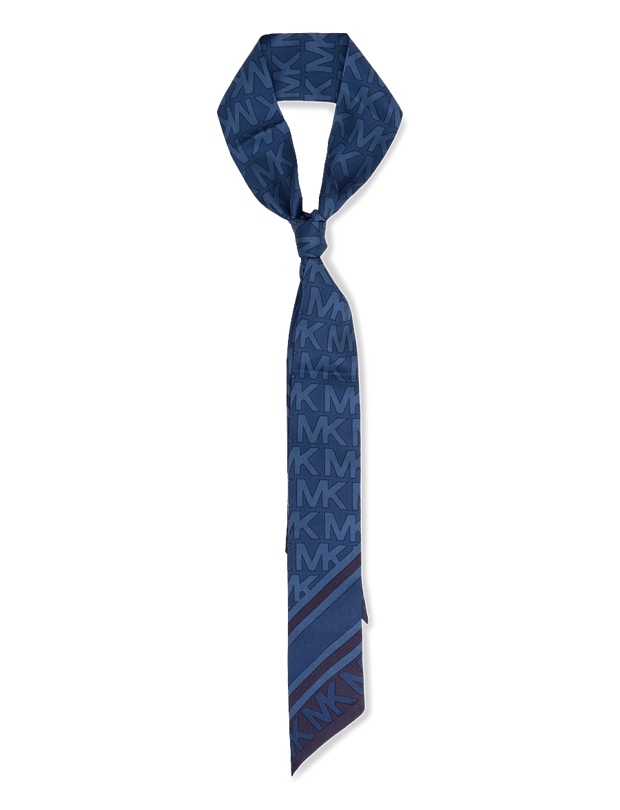 Michael Kors Accessories - MICHAEL KORS MK SILK SKINNY - alltags-style - midnight blue - 0