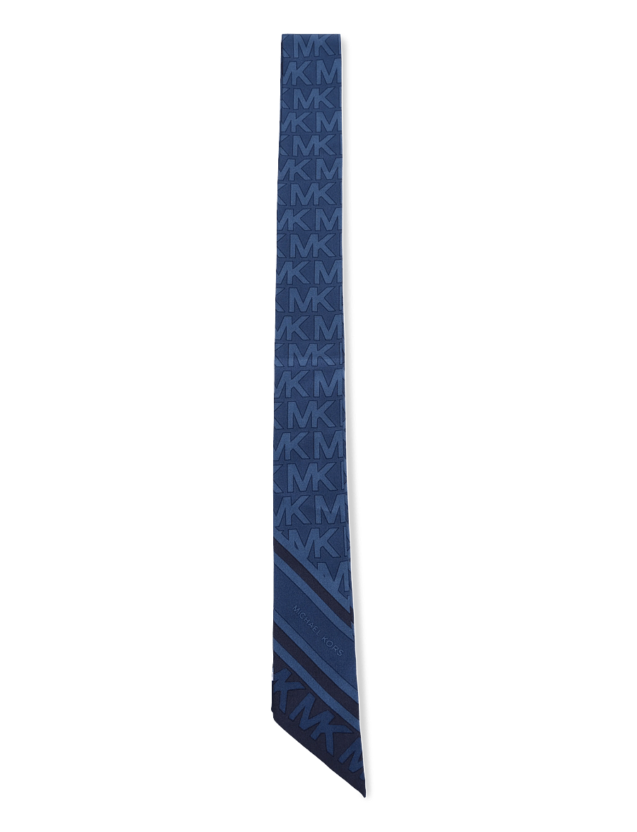 Michael Kors Accessories - MICHAEL KORS MK SILK SKINNY - alltags-style - midnight blue - 1