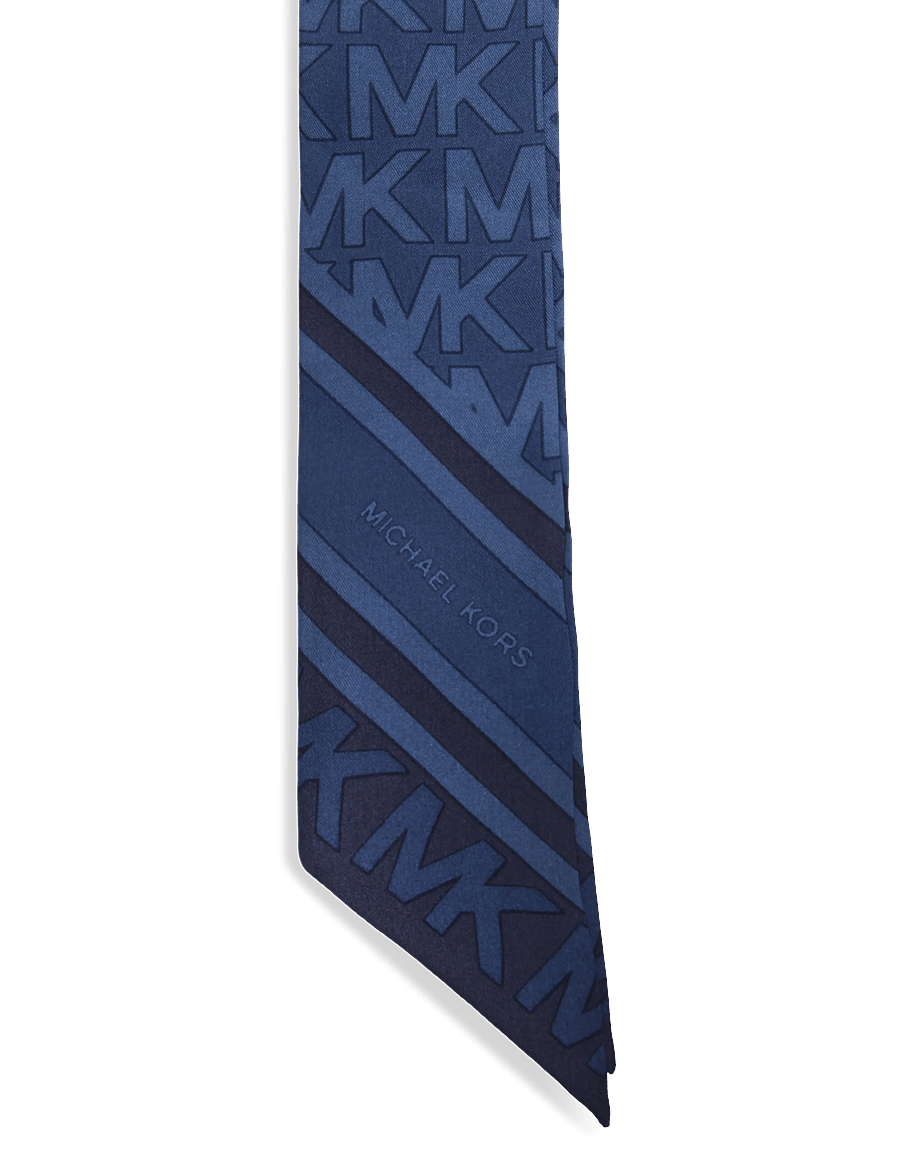 Michael Kors Accessories - MICHAEL KORS MK SILK SKINNY - alltags-style - midnight blue - 2