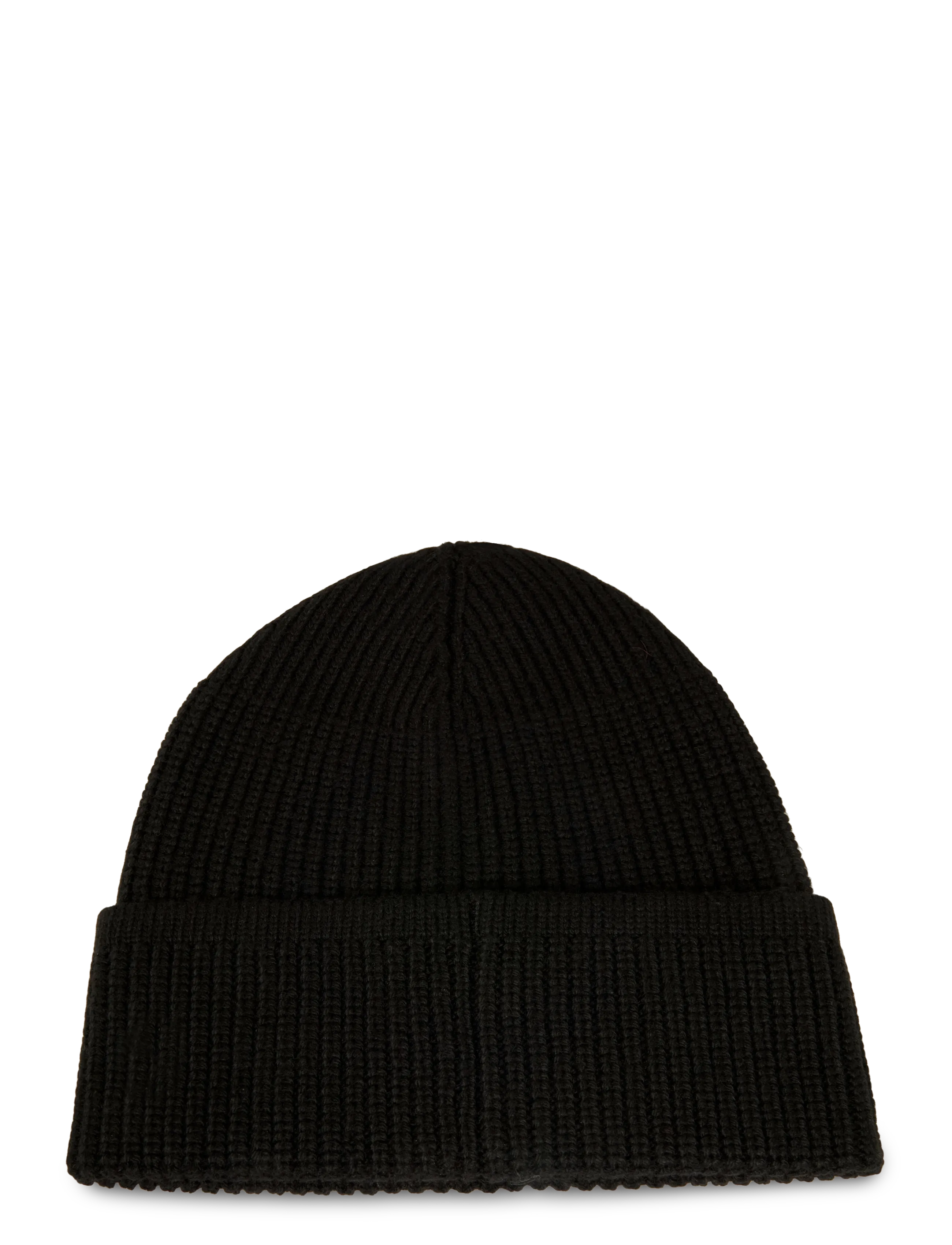 Michael Kors Accessories - BEVELED MK RIB CUFF HAT - huer - black - 1