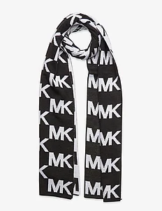 Oversized chess mk scarf, Michael Kors Accessories