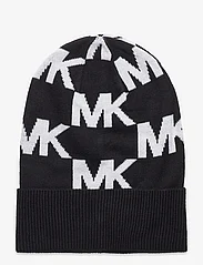 Michael Kors Accessories - Oversized chess mk cuff hat - bonnets - black, cream - 0