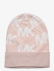 Michael Kors Accessories - Oversized chess mk cuff hat - beanies - soft pink, cream - 0