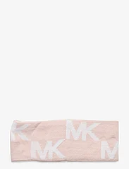 Michael Kors Accessories - Oversized chess mk reversible headband - hårbånd - soft pink, cream - 1