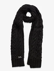 Michael Kors Accessories - Honeycomb cable scarf - ziemas šalles - black - 0