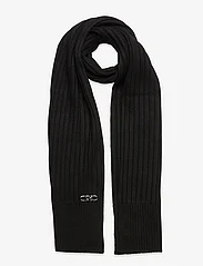 Michael Kors Accessories - Empire wide rib scarf - halstørklæder - black - 0
