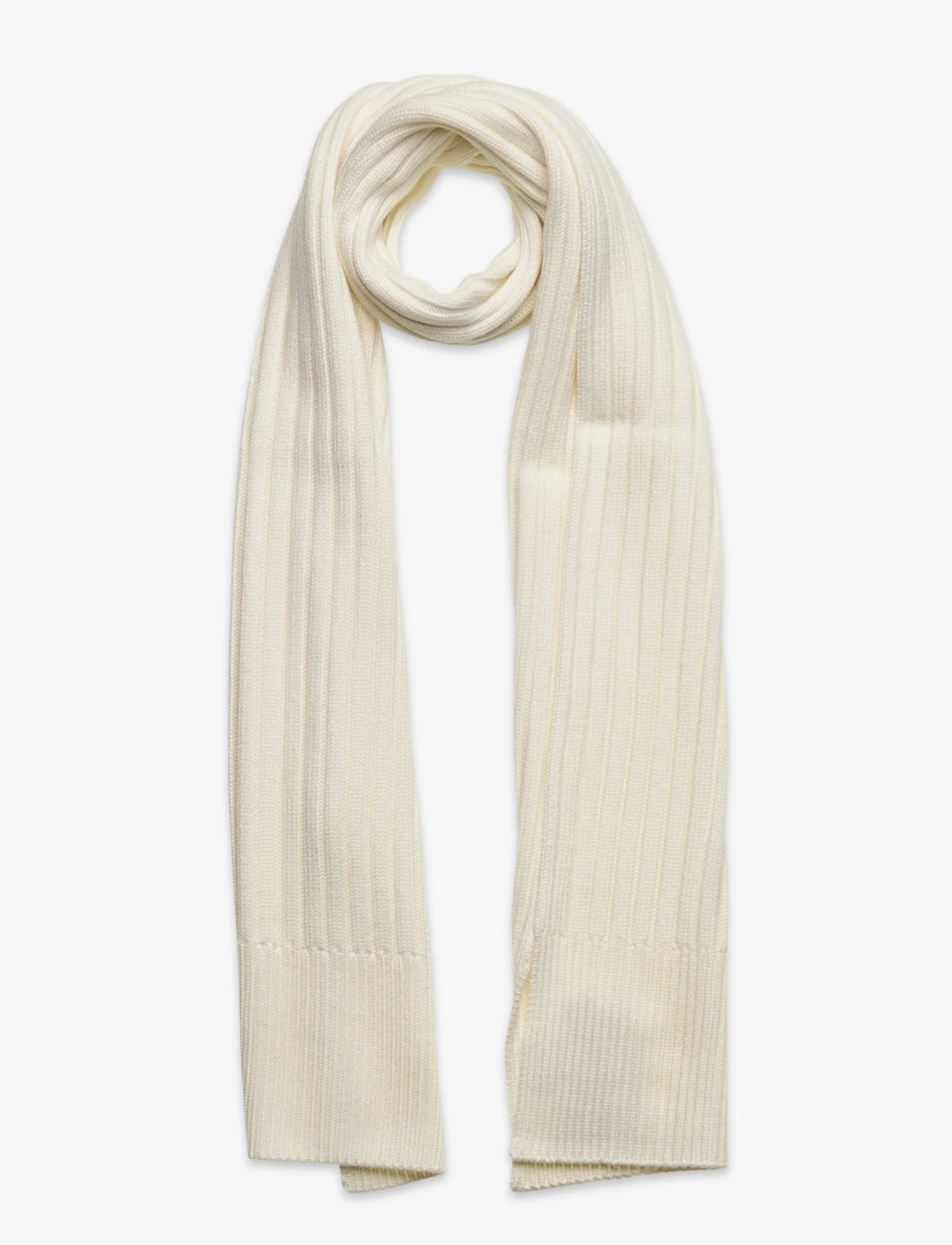 Michael Kors Accessories - Empire wide rib scarf - talvesallid - cream - 0