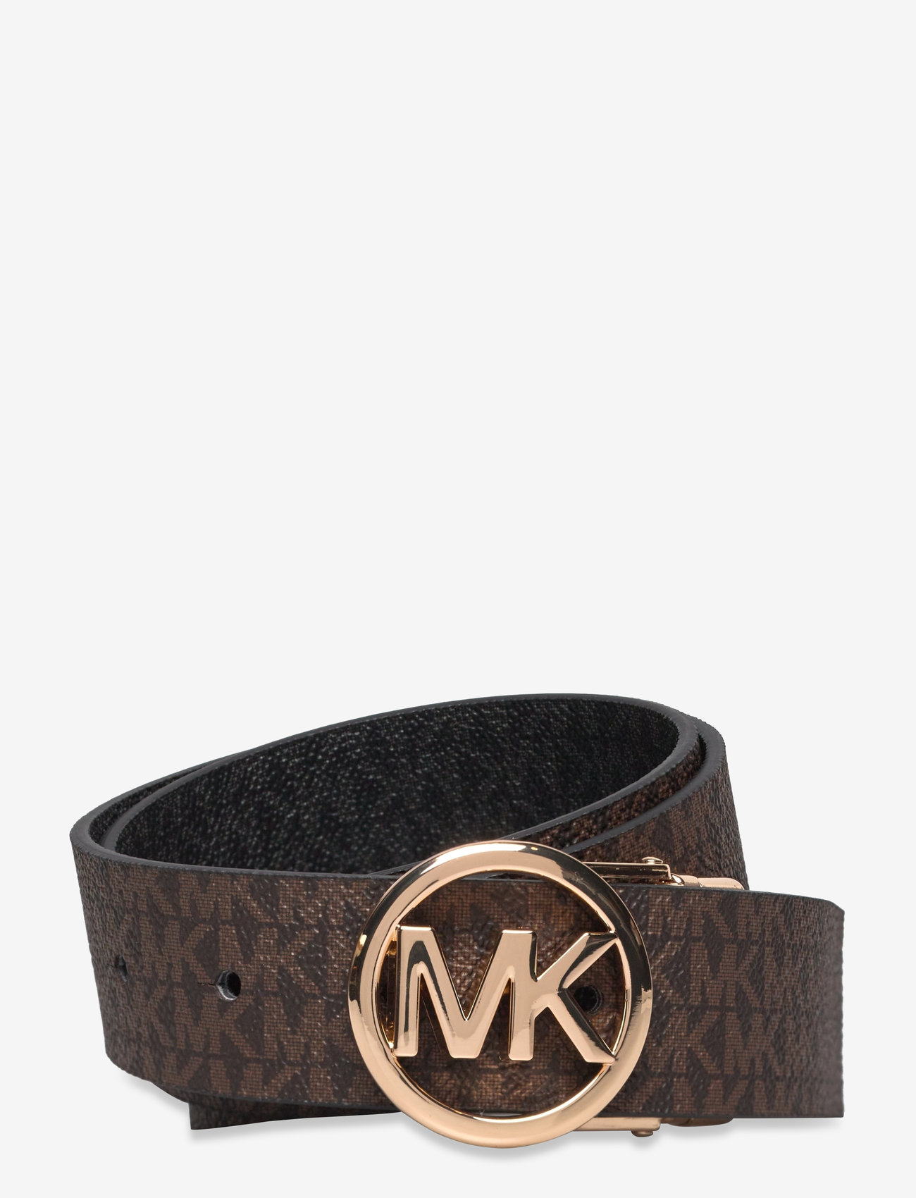 Michael Kors Accessories - 32mm Rev MK logo bkl logo to logo - casual gürtel - brown rev to black/gold hw - 0