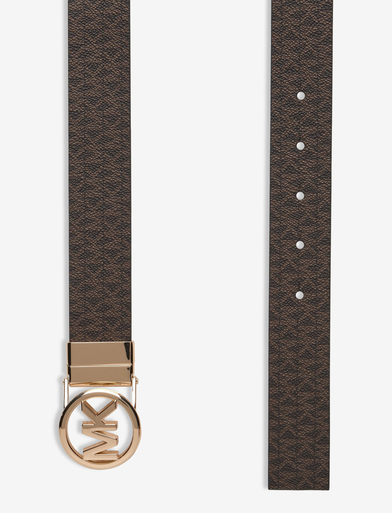 Michael Kors Accessories - 32mm Rev MK logo bkl logo to logo - casual gürtel - brown rev to black/gold hw - 1