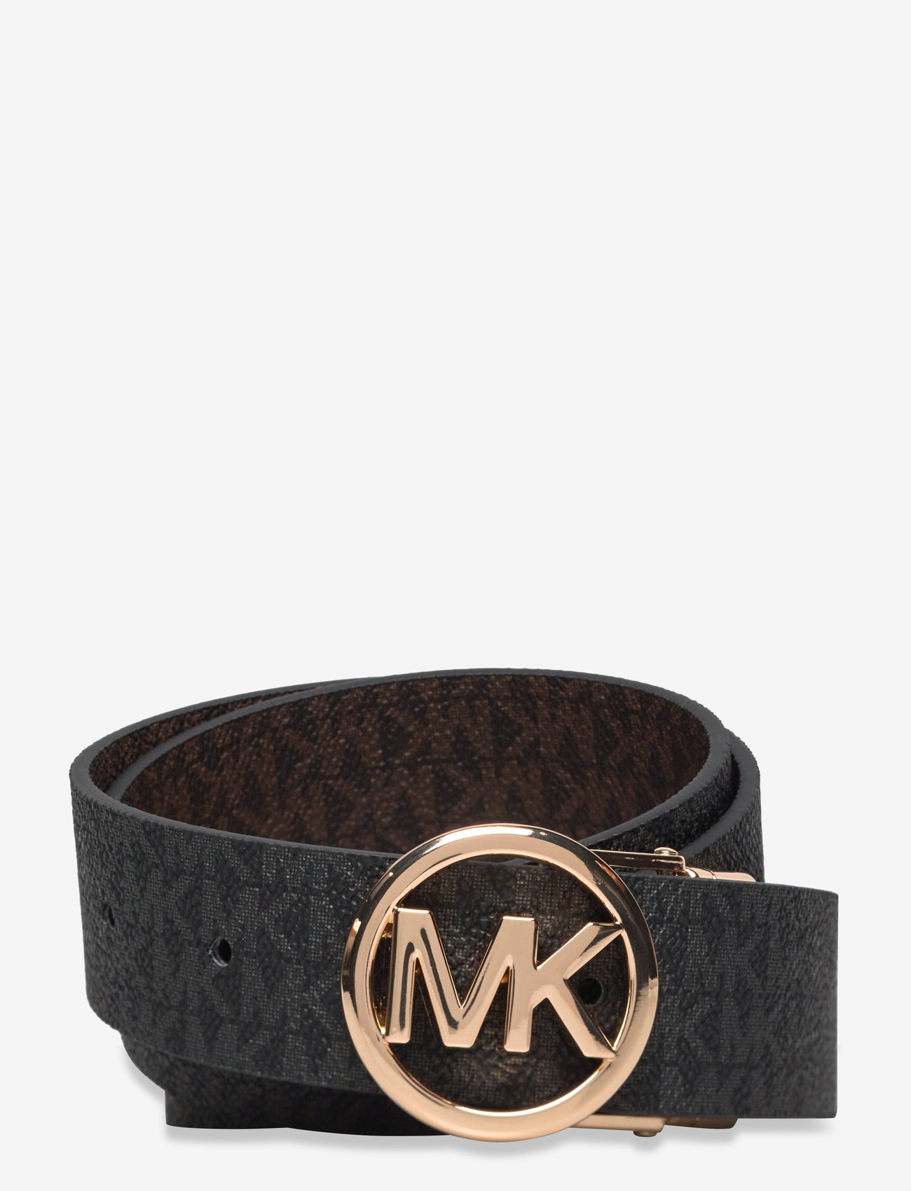 Michael Kors Accessories - 32mm Rev MK logo bkl logo to logo - casual gürtel - brown rev to black/gold hw - 2