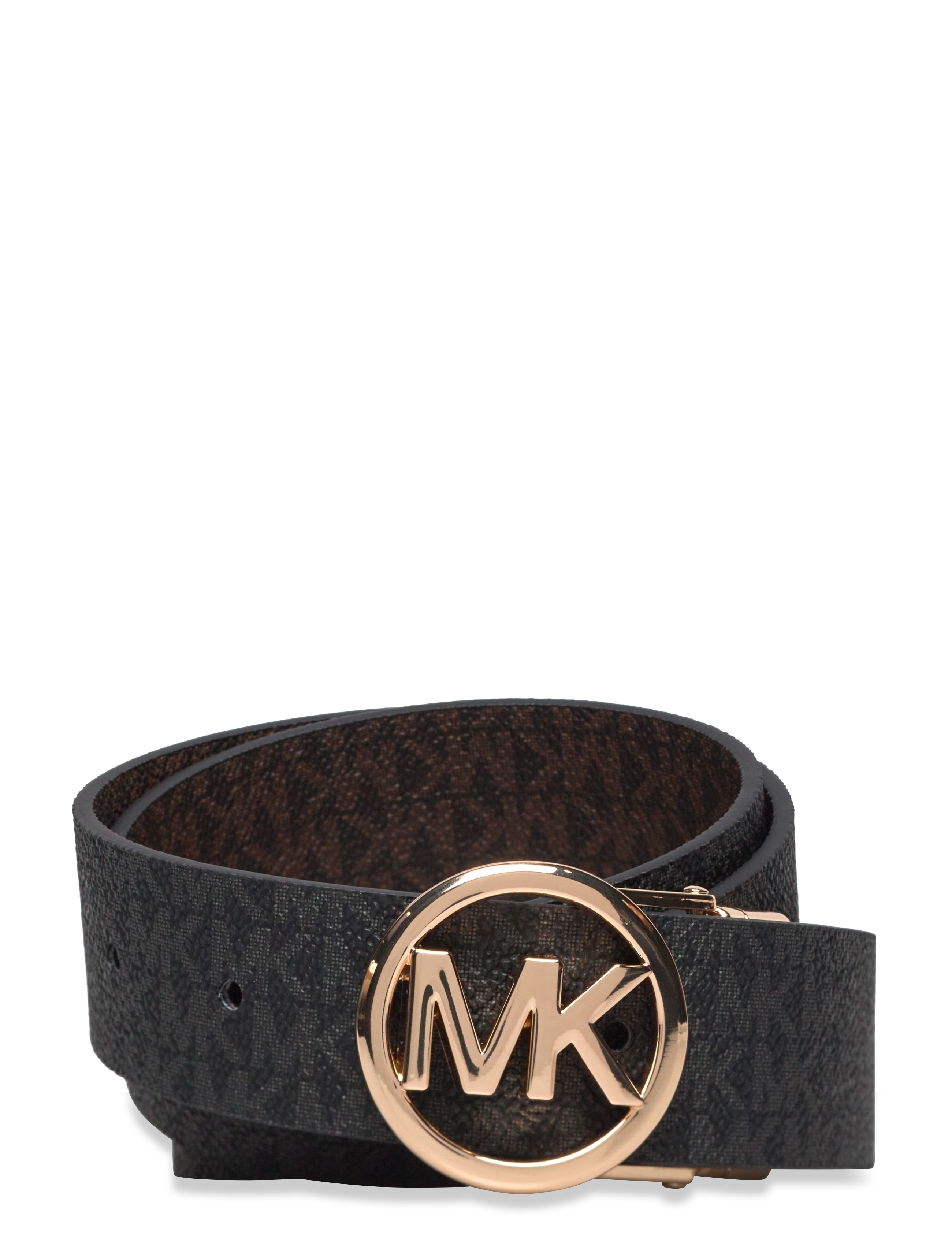 Michael Kors Accessories - 32mm Rev MK logo bkl logo to logo - casual bælter - brown rev to black/gold hw - 2