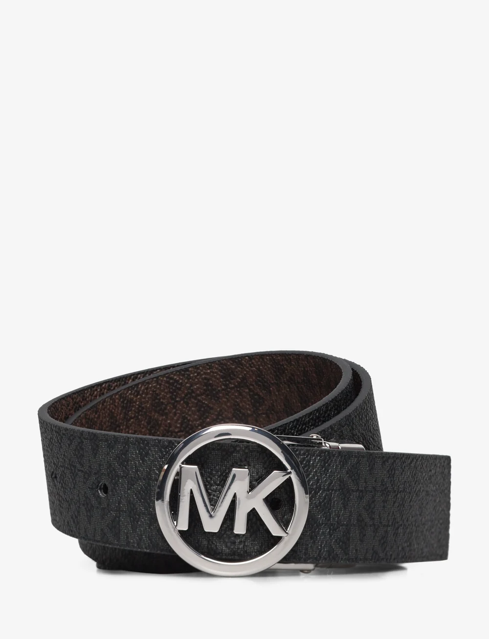 Michael Kors Accessories 32mm Rev Mk Logo Bkl Logo To Logo Belts