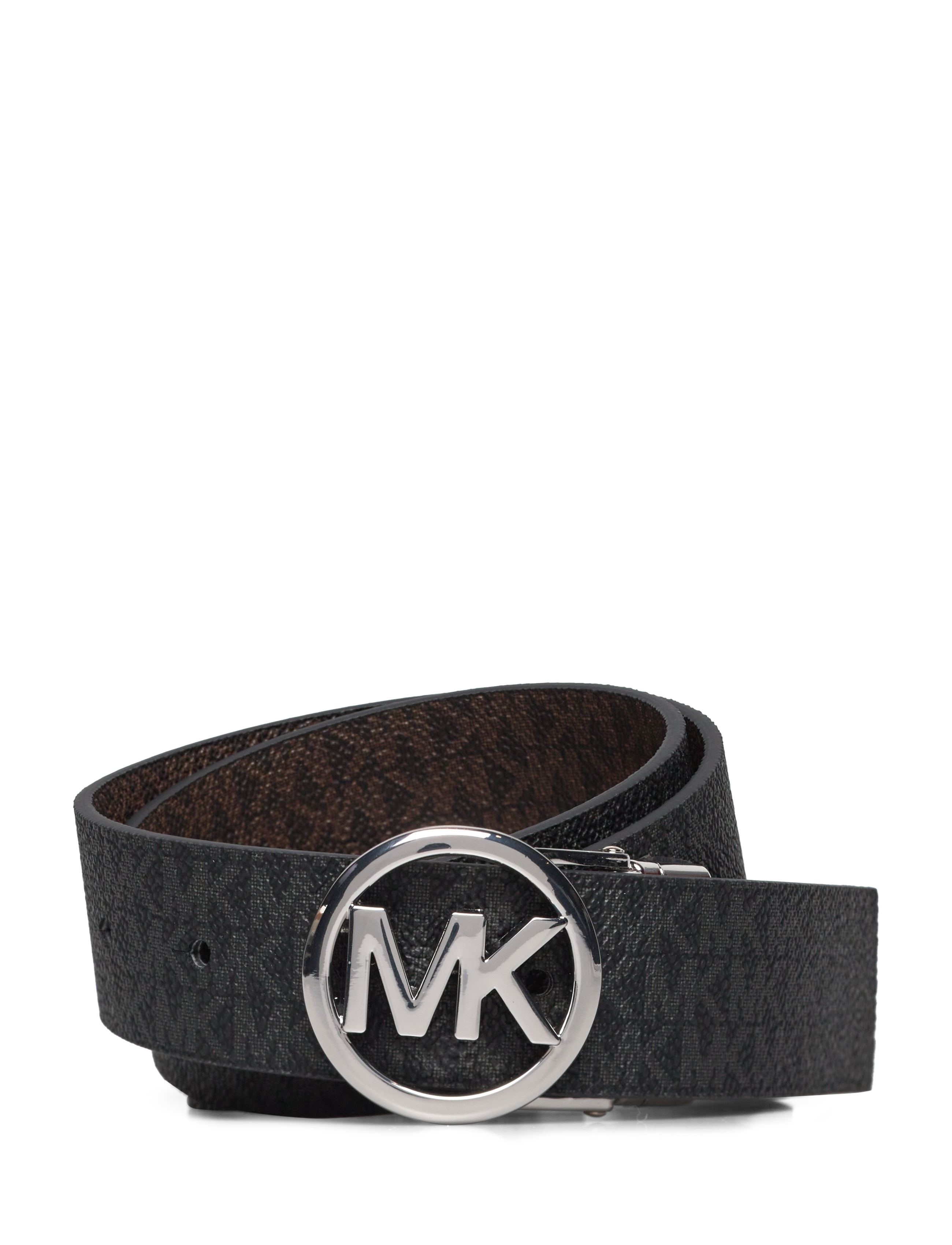 Michael Kors Accessories 32mm Rev MK logo bkl logo to logo - Aksessuaarid - BLACK / black