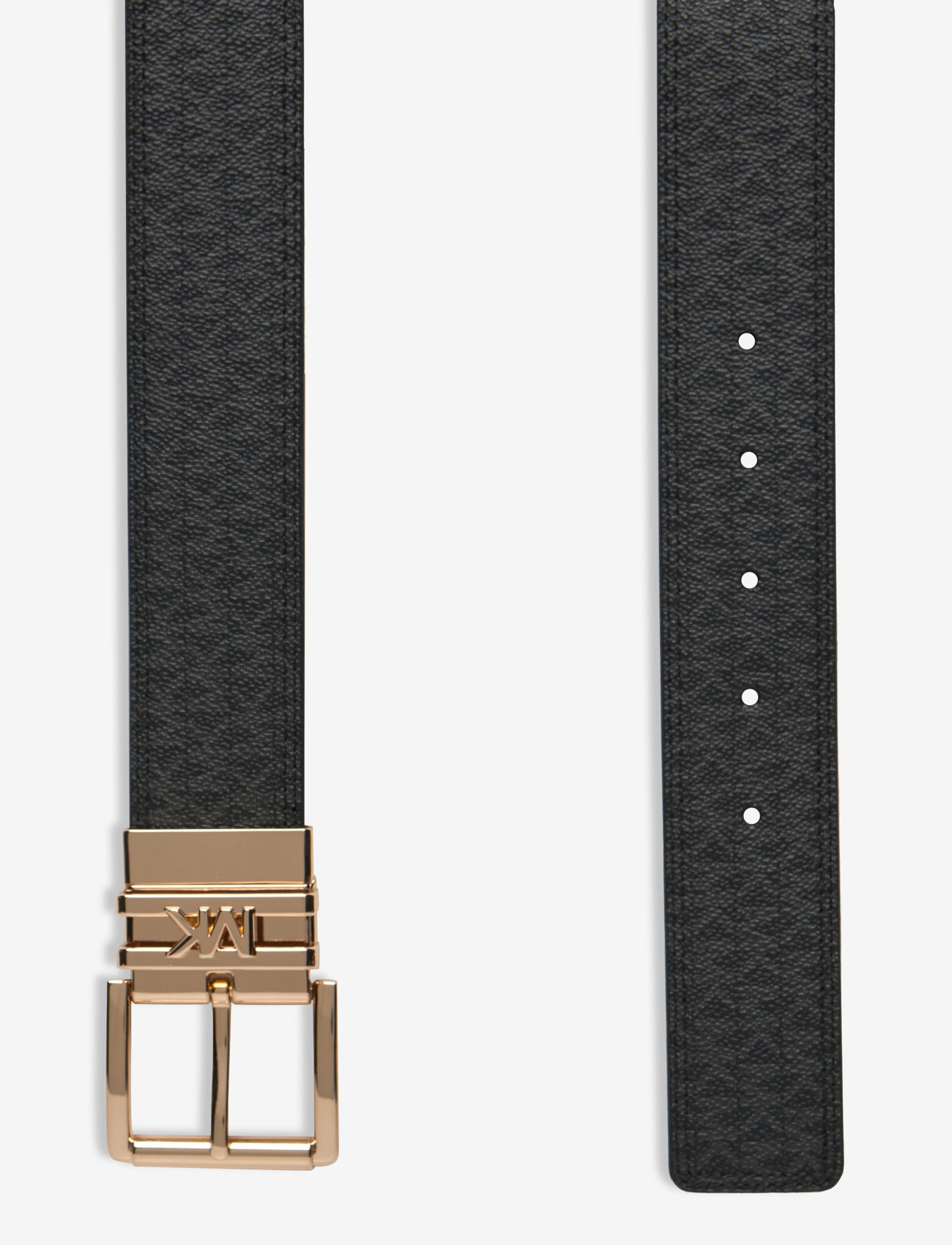 Michael Kors Accessories - 38mm Logo reversible belt - casual belts - black logo rev. to black/gold hw - 1