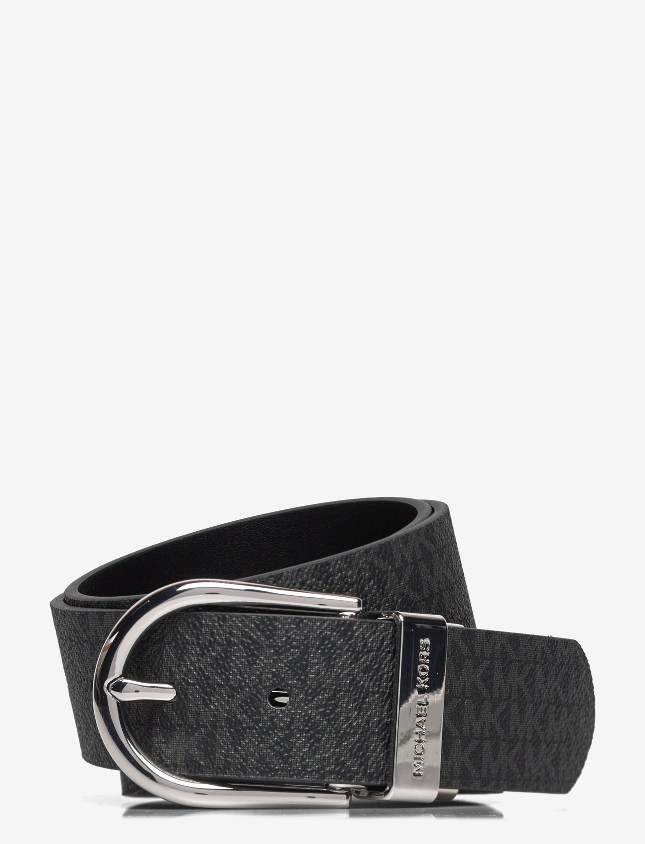 Michael Kors Accessories - 38mm Reversible belt - vardagsskärp - black rev. to black/silver - 0