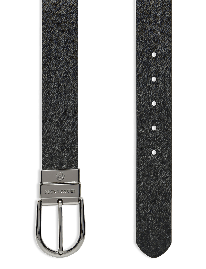 Michael Kors Accessories - 38mm Reversible belt - vardagsskärp - black rev. to black/silver - 1