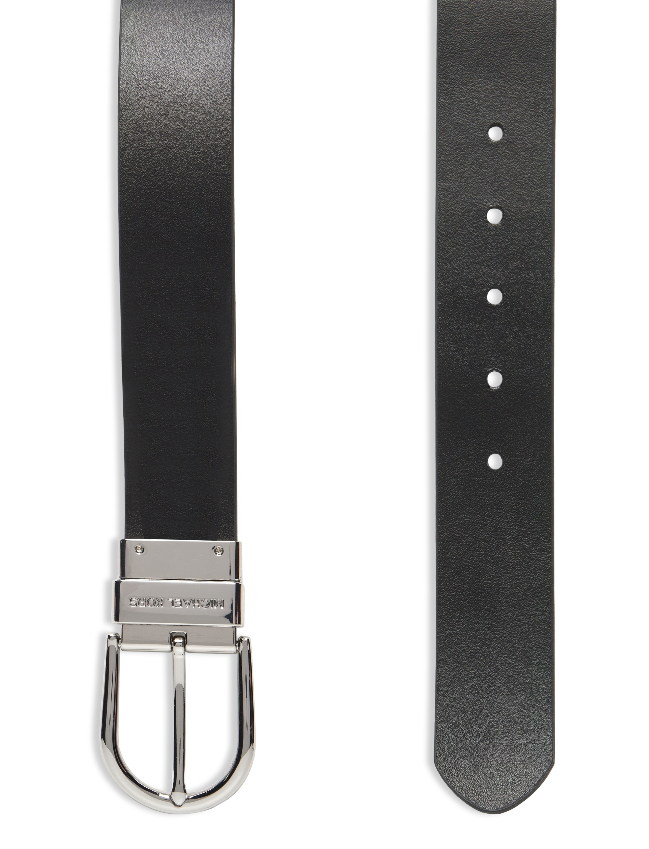Michael Kors Accessories - 38mm Reversible belt - bælter - black rev. to black/silver - 3