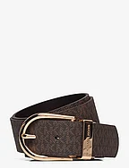 38mm Reversible belt - BROWN REV. TO CHOCOLATE/GOLD