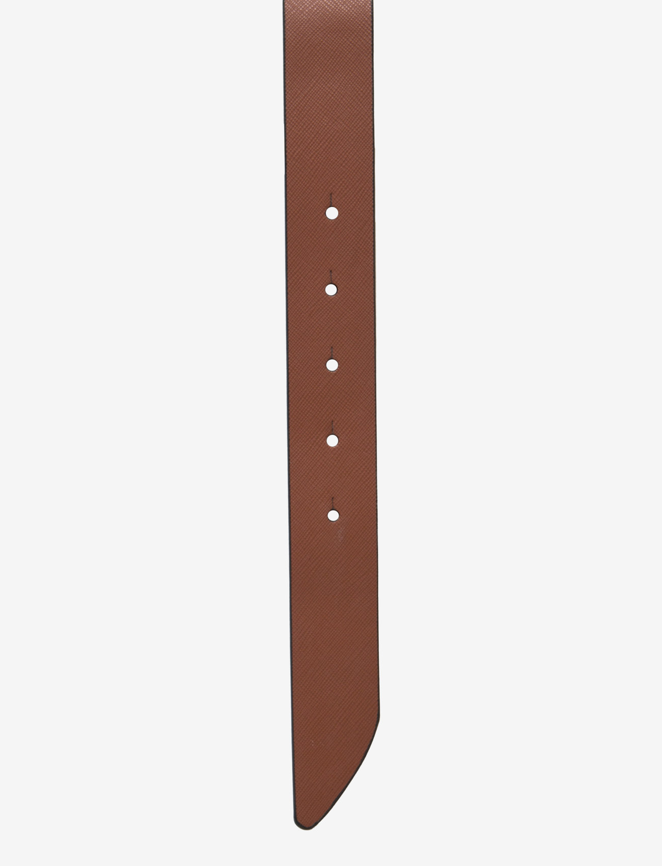 Michael Kors Accessories - 32mm Reversible saffiano belt - læderbælter - luggage rev. to brown logo/gold - 2