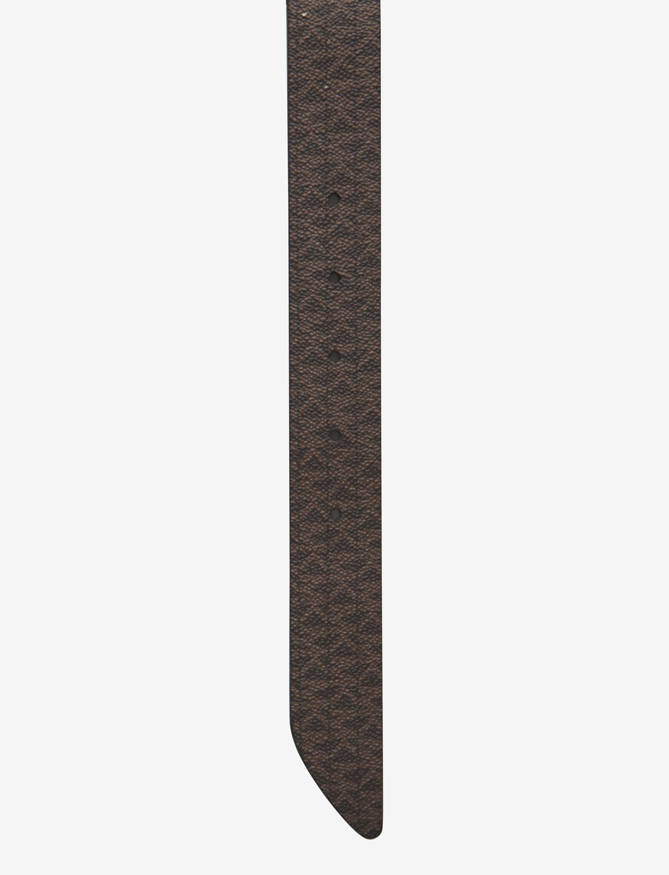 Michael Kors Accessories - 32mm Reversible saffiano belt - læderbælter - luggage rev. to brown logo/gold - 4