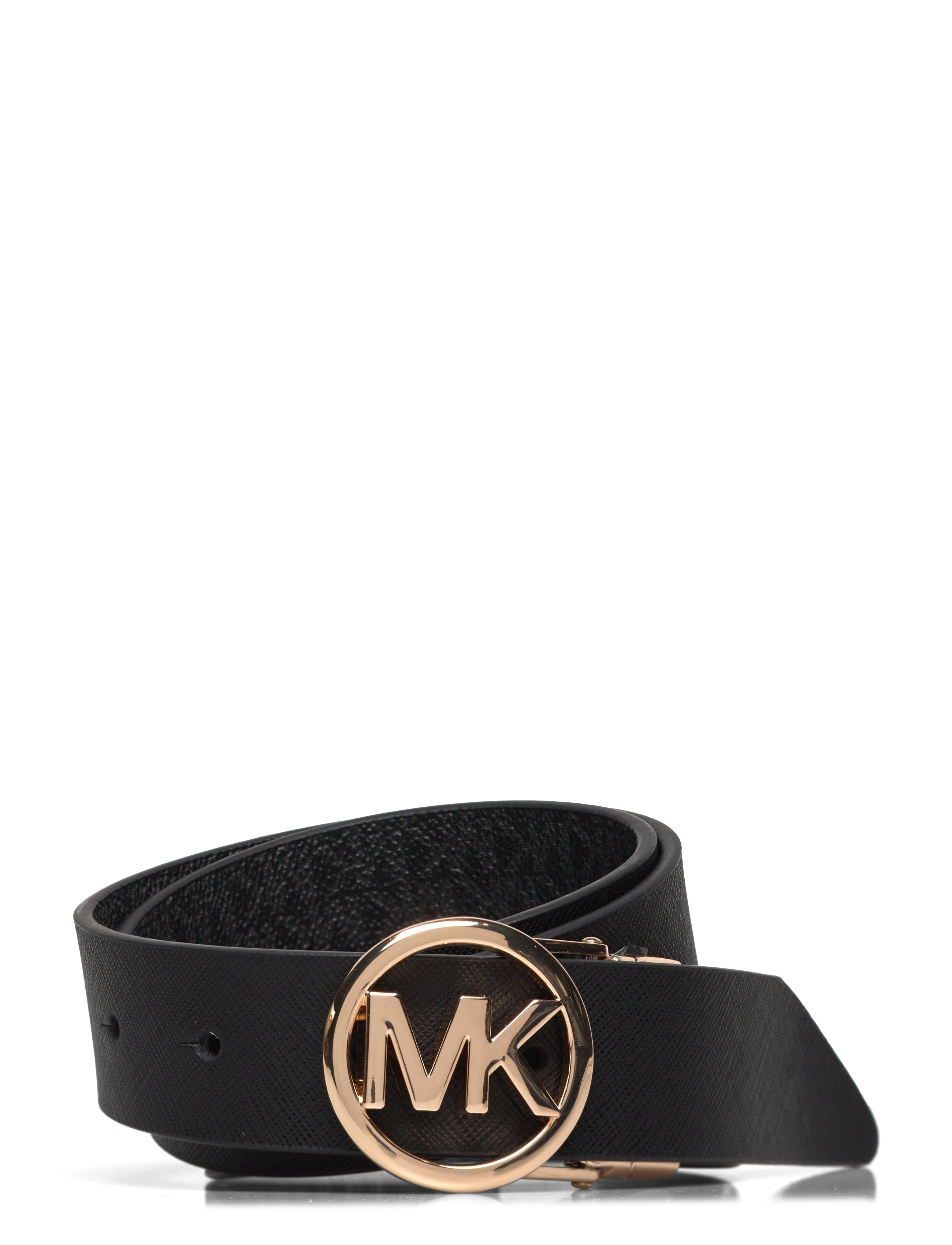 MICHAEL KORS Accessoires 32Mm Reversible Saffiano Gürtel Schwarz - S - Damen