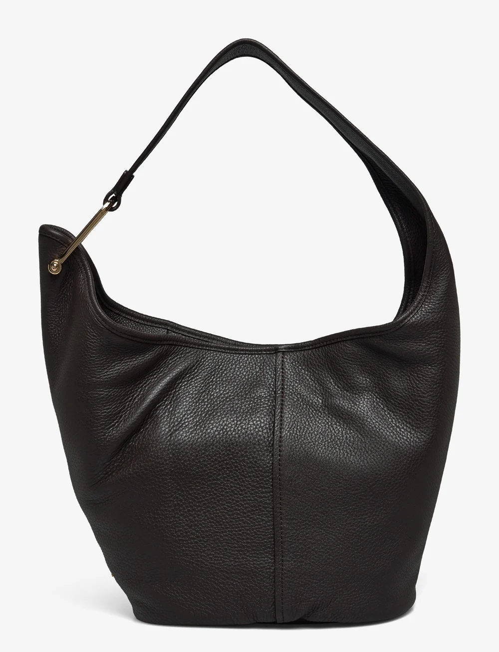 Michael kors black leather hobo bag clearance