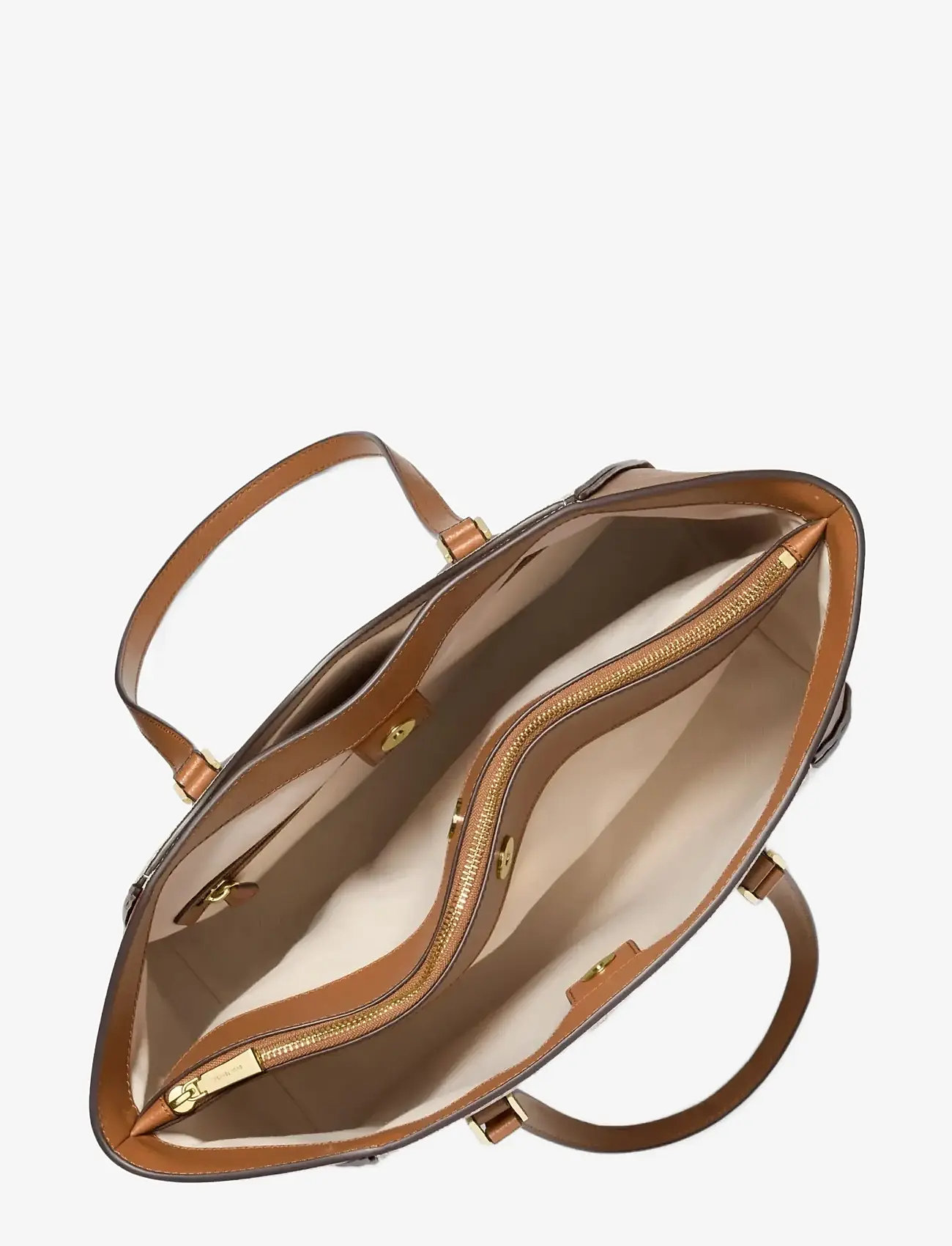 Michael Kors - LG MF TZ TOTE - tote bags - brn/acorn - 2