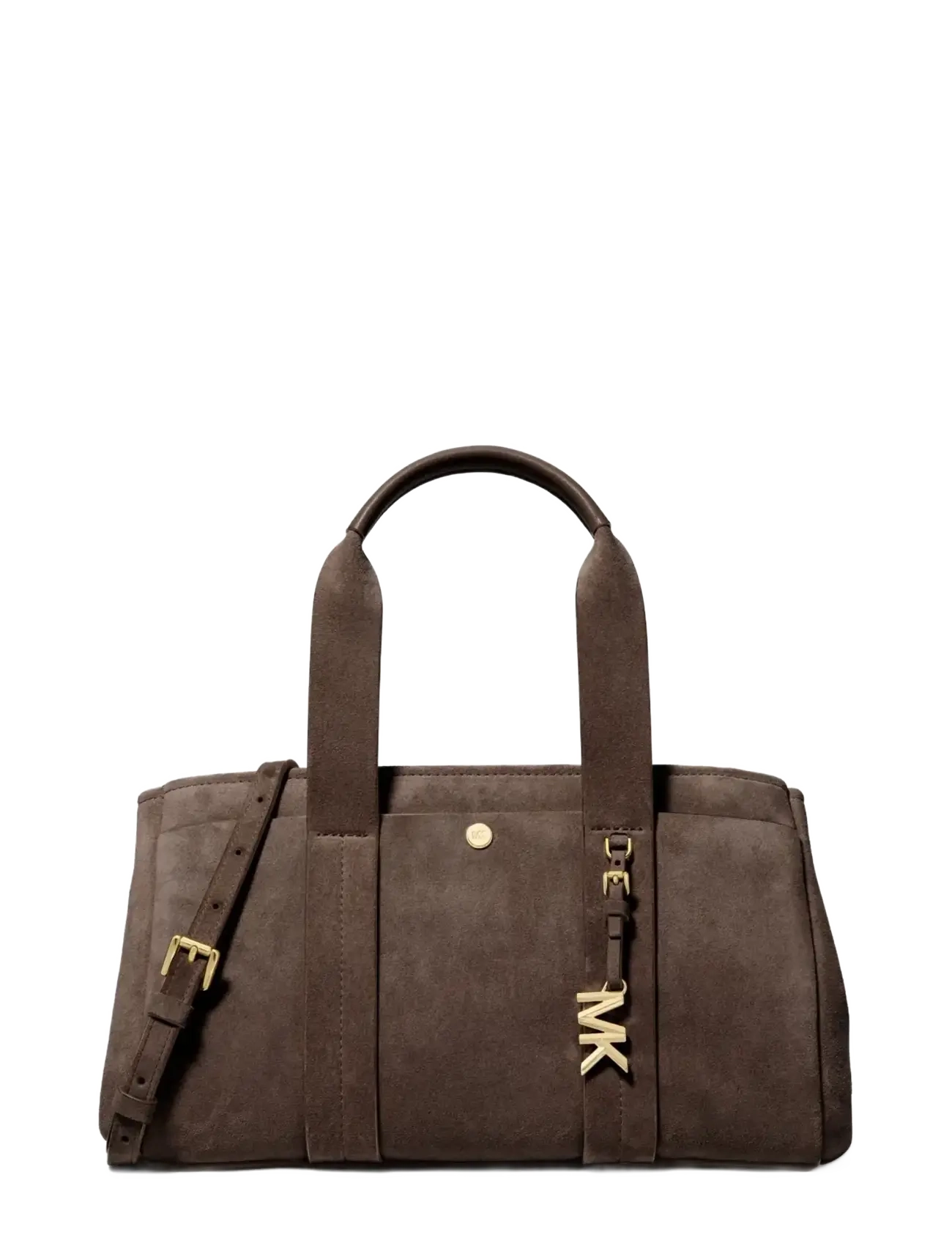 Michael Kors SM EW SATCHEL - Käekotid - CHOCOLATE / brown