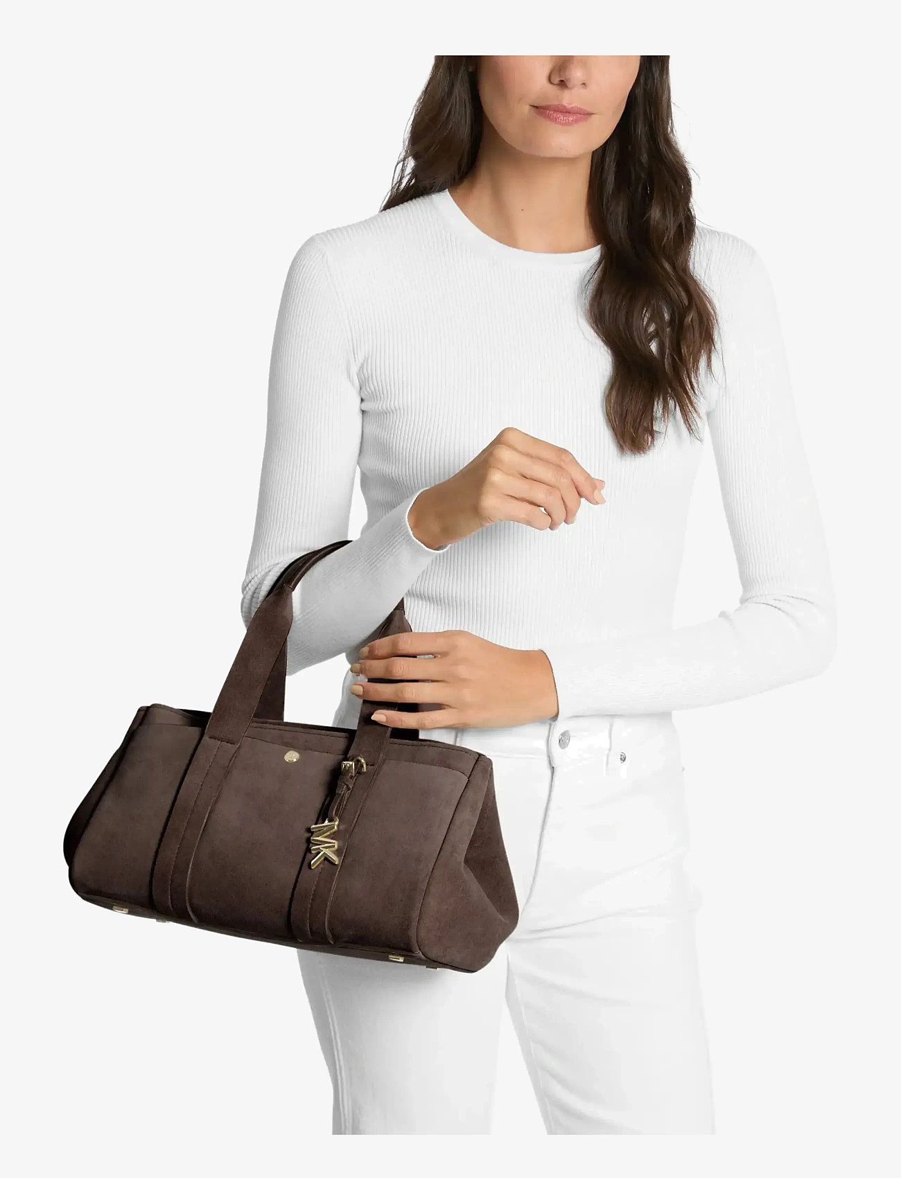 Michael Kors - SM EW SATCHEL - special occasions - chocolate - 2