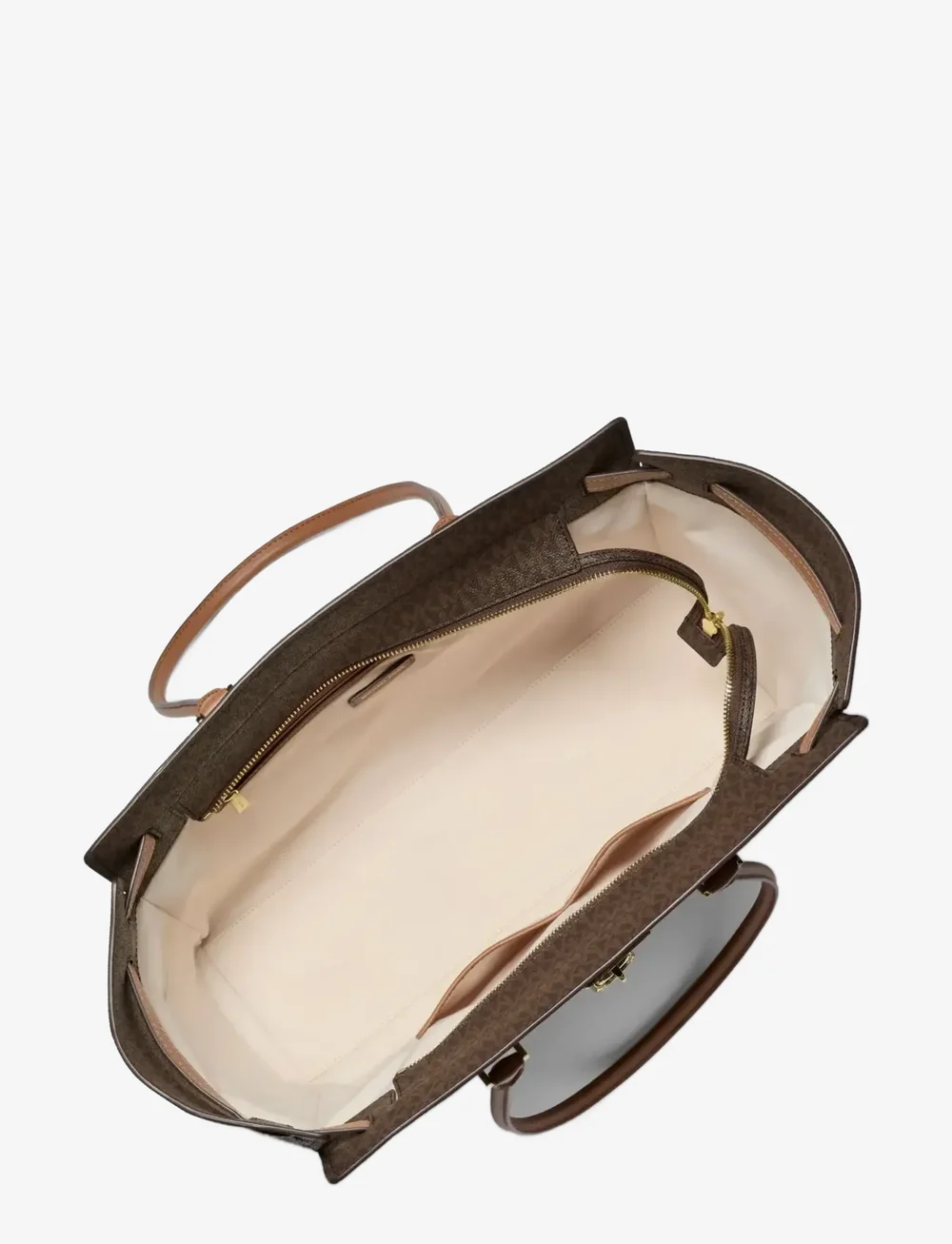 Michael Kors - LG TOTE - tote-stiilis kotid - brn/acorn - 2